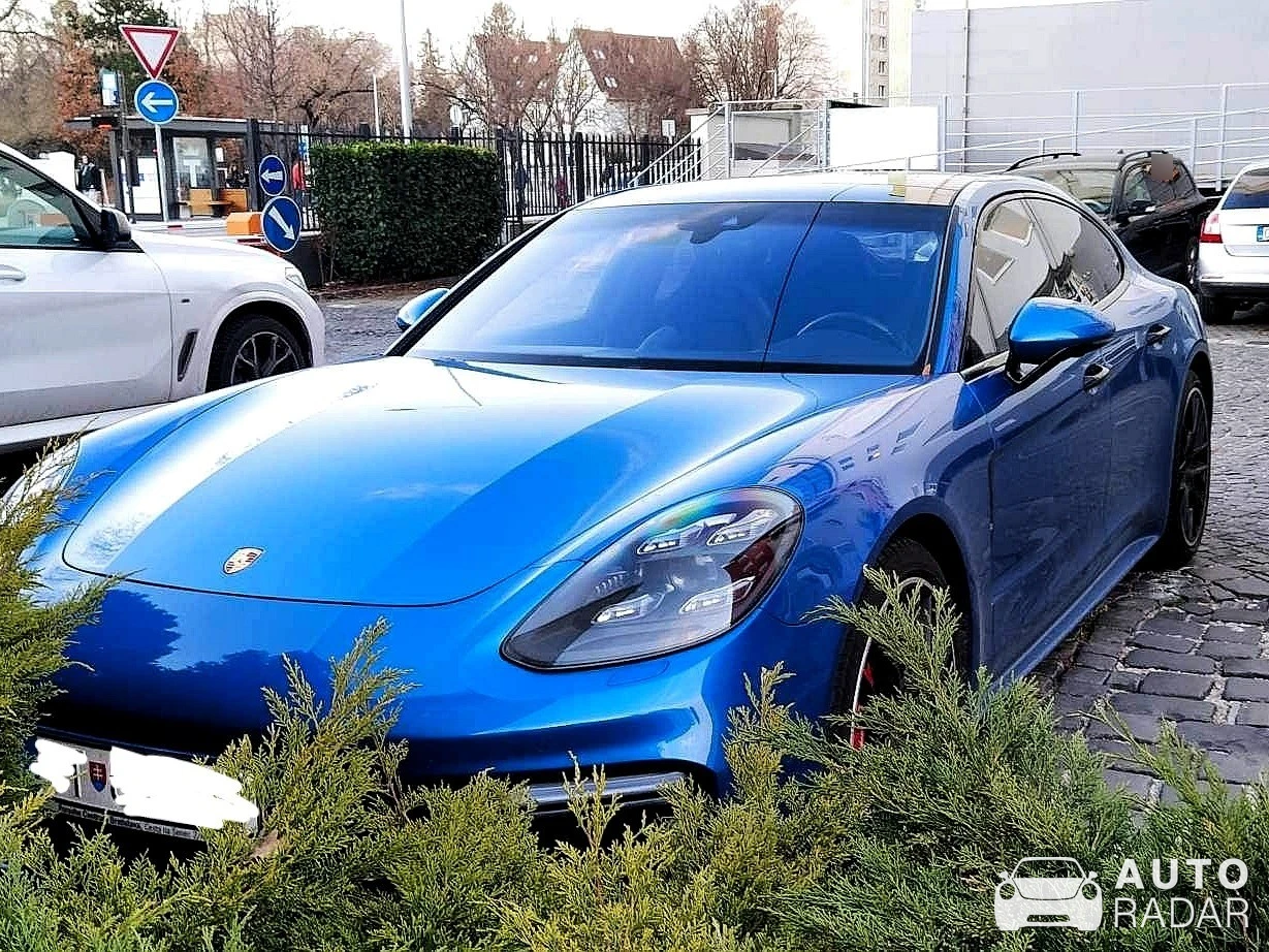 Porsche 971 Panamera Turbo spotted in Trnava, Slovakia