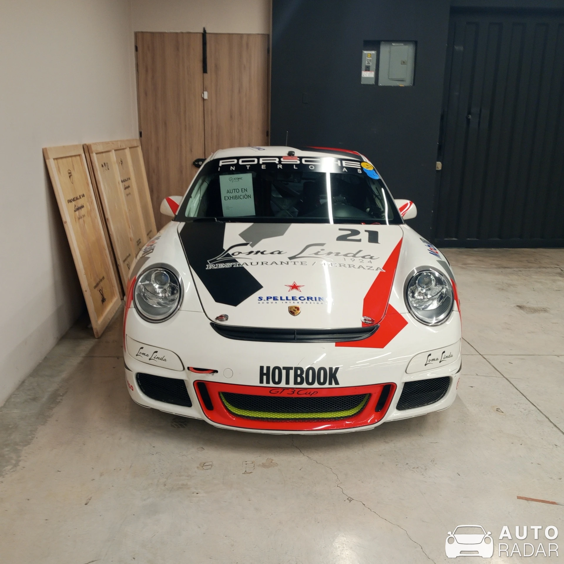 Porsche 997 GT3 Cup spotted in Ciudad de México