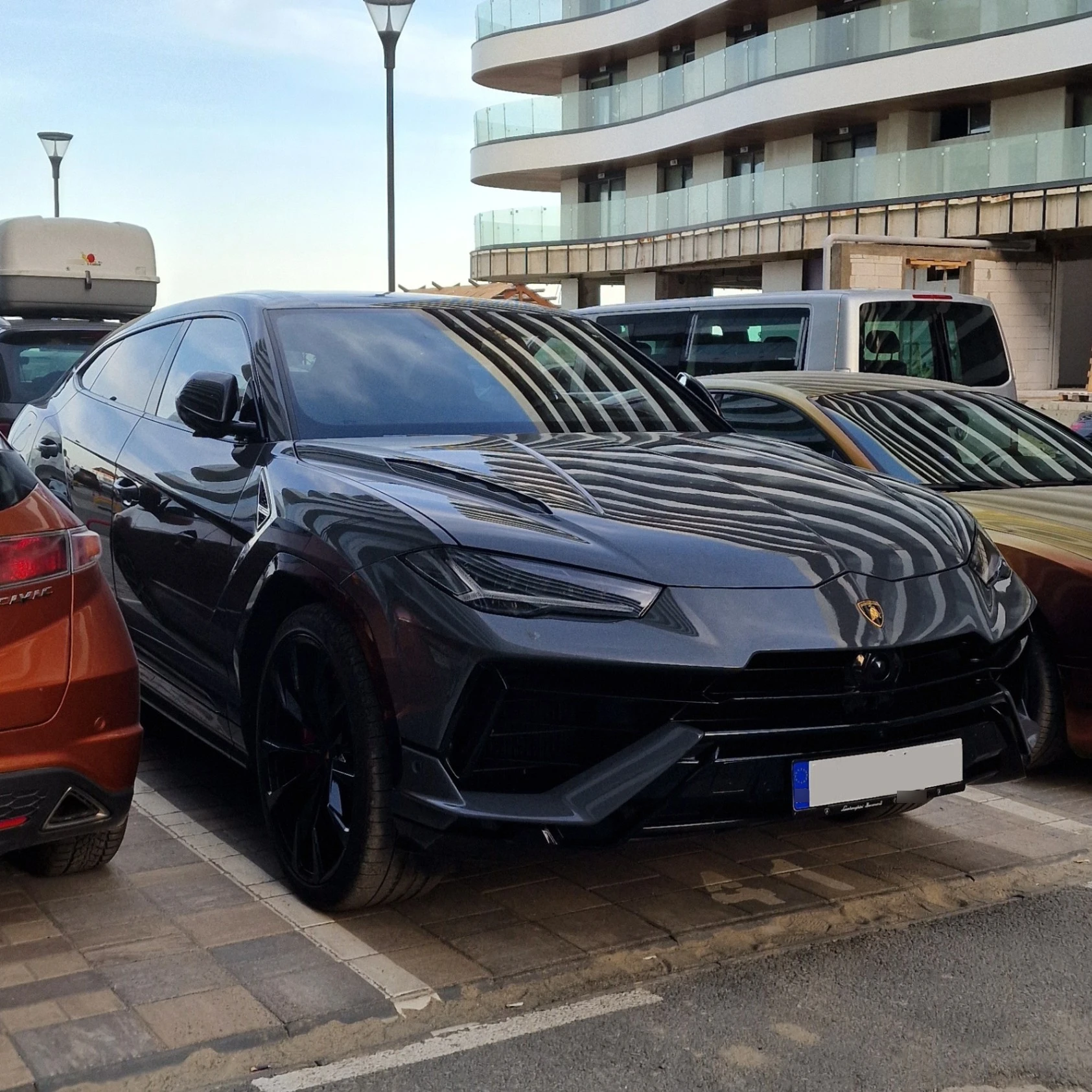 Lamborghini Urus Performante spotted in Năvodari, Romania