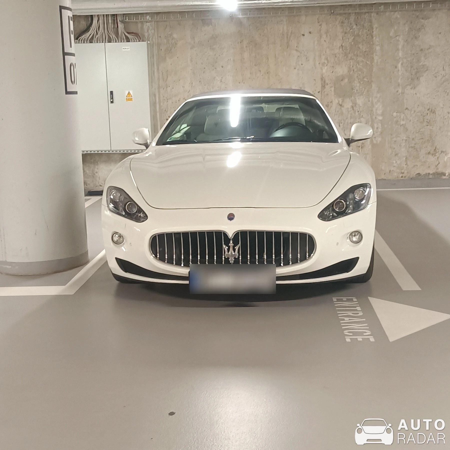 Maserati GranTurismo spotted in Warszawa, Poland