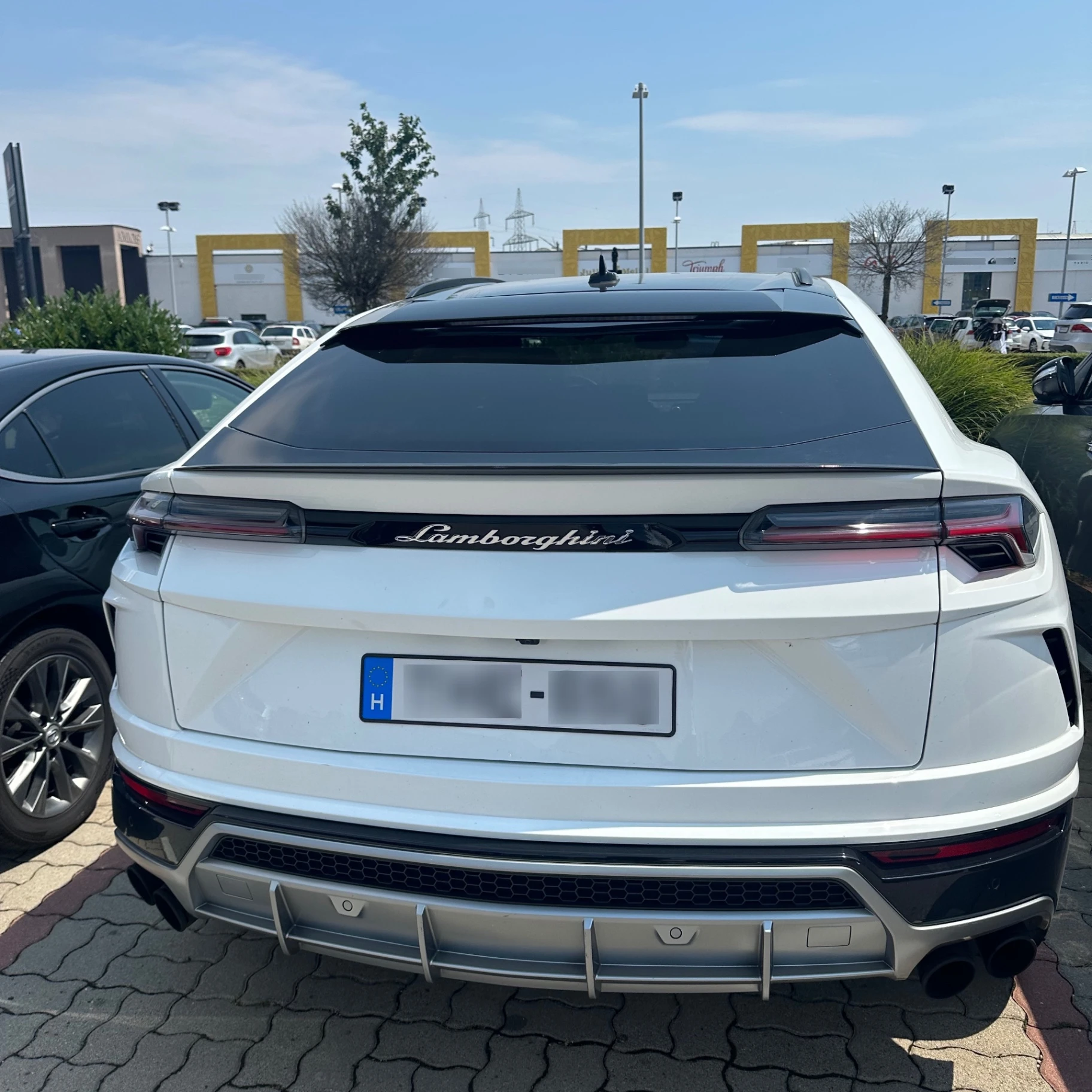 Lamborghini Urus spotted in Parndorf, Austria