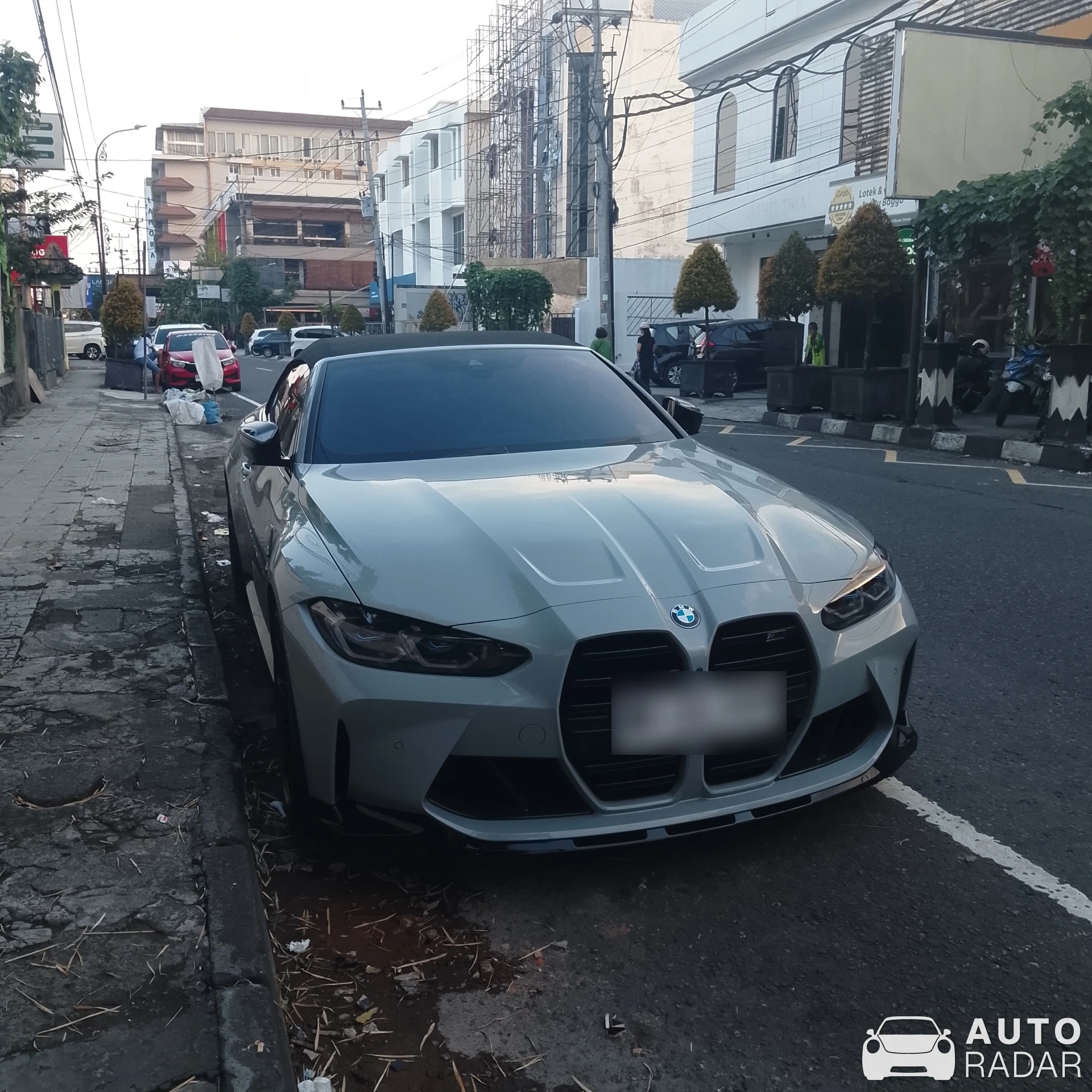 BMW M4 G83 Convertible Competition spotted in Sleman