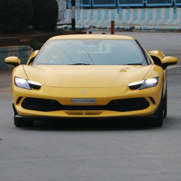 Ferrari 296 spotted in Bengaluru, India