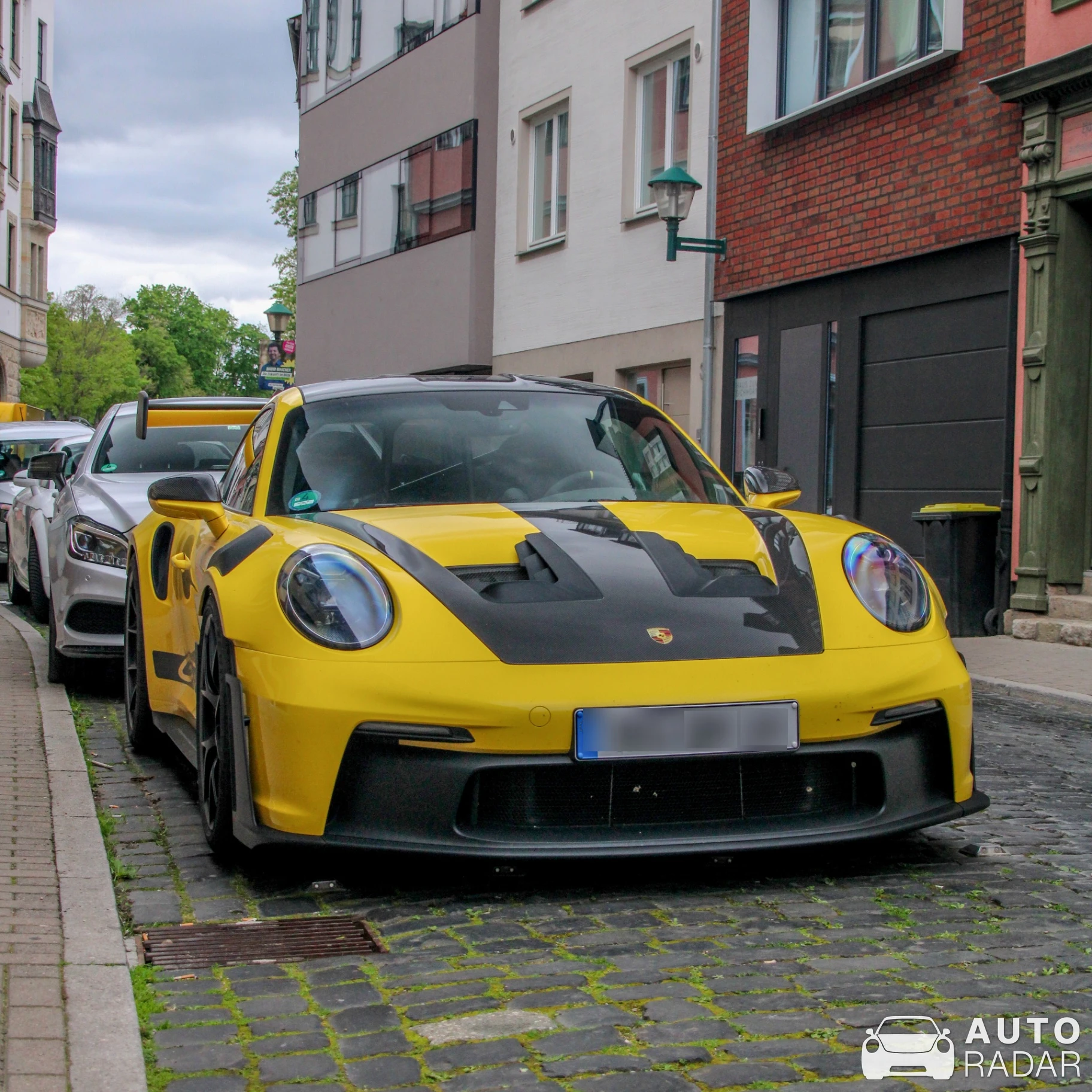 Porsche 992 GT3 RS Weissach Package spotted in Erfurt, Germany