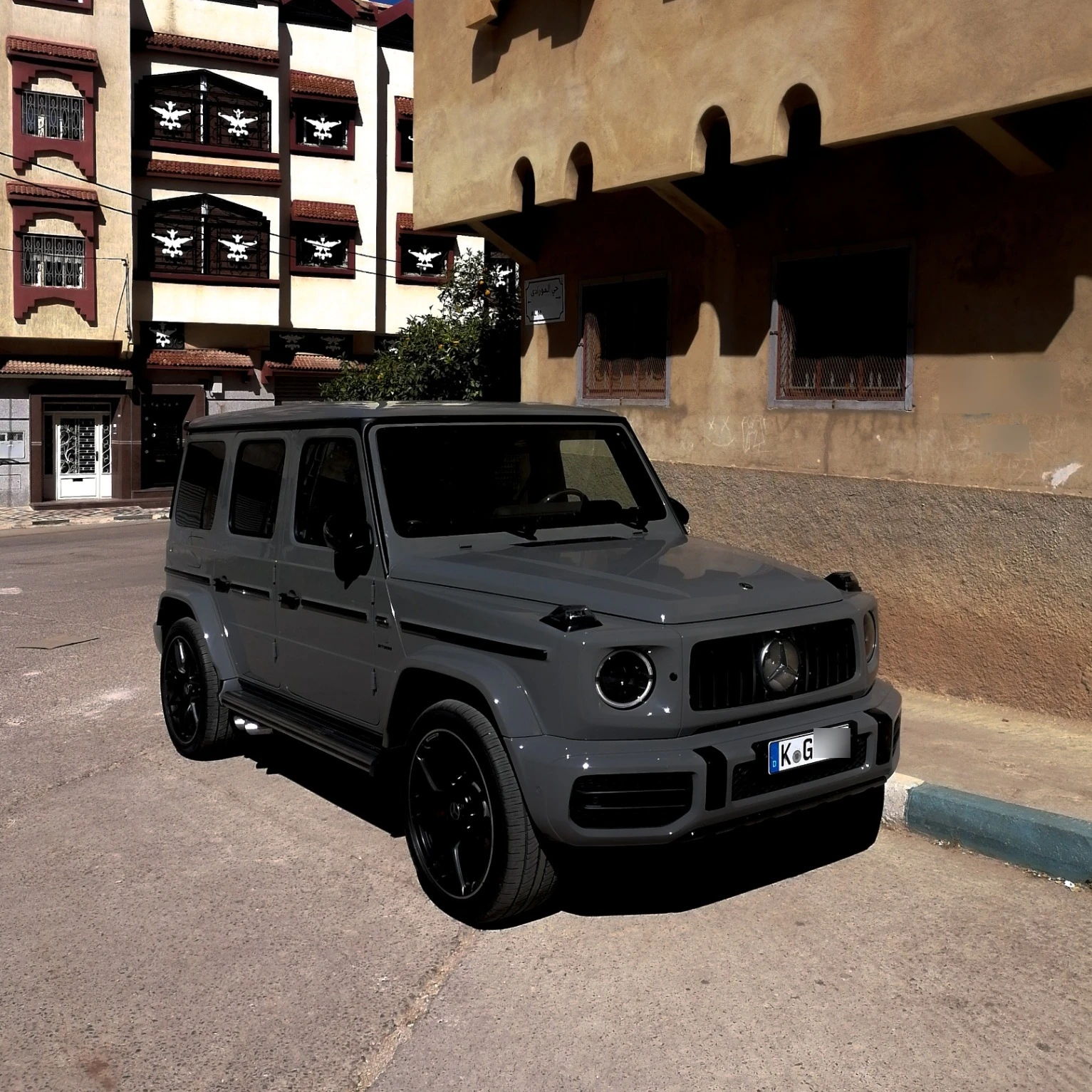 Mercedes Mercedes-Benz G-Class, AMG G63 spotted in El Hajeb, Morocco