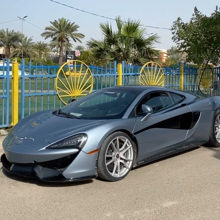 McLaren 570GT spotted in Baghdad, Iraq