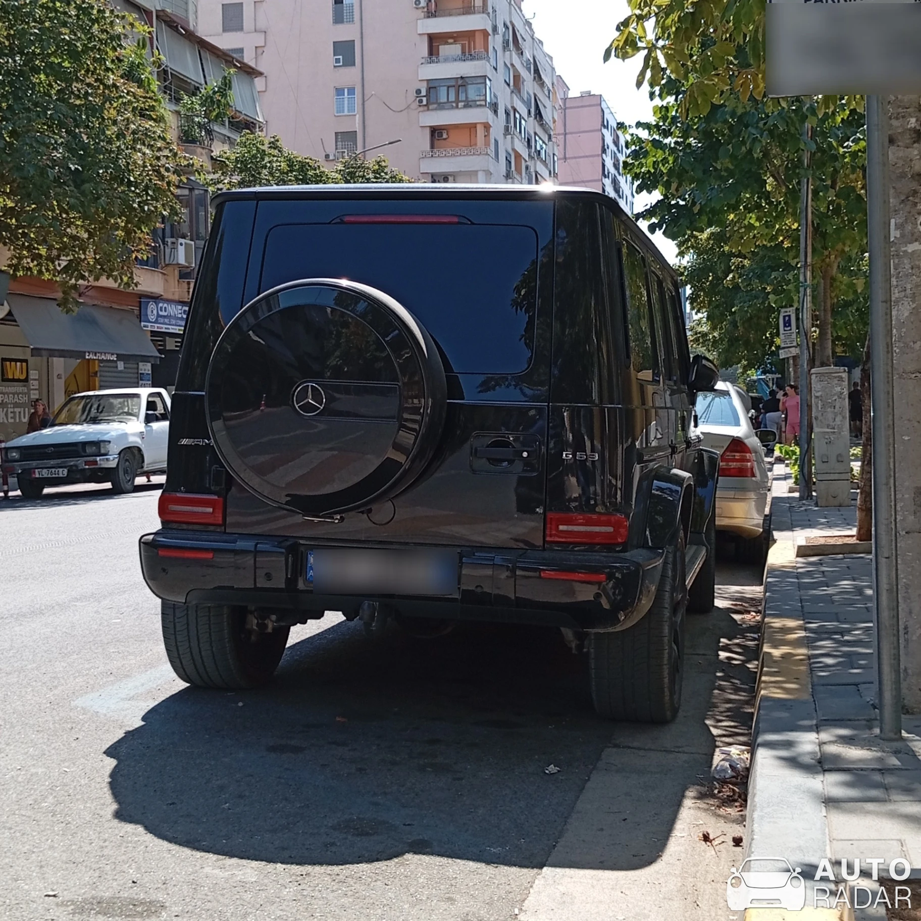 Mercedes-AMG G 63 spotted in Tirana, Albania