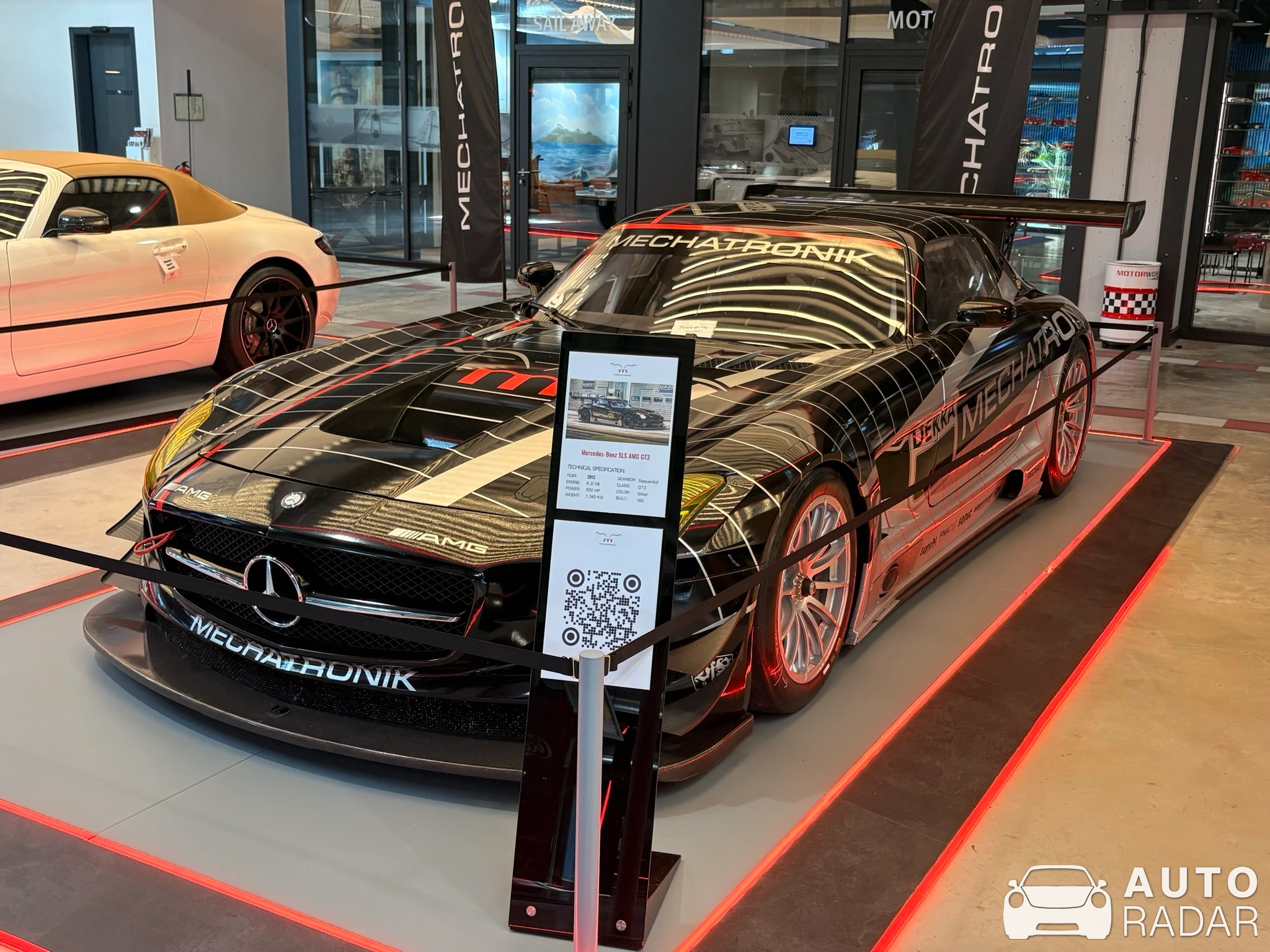 Mercedes-Benz SLS AMG GT3 spotted in Palma