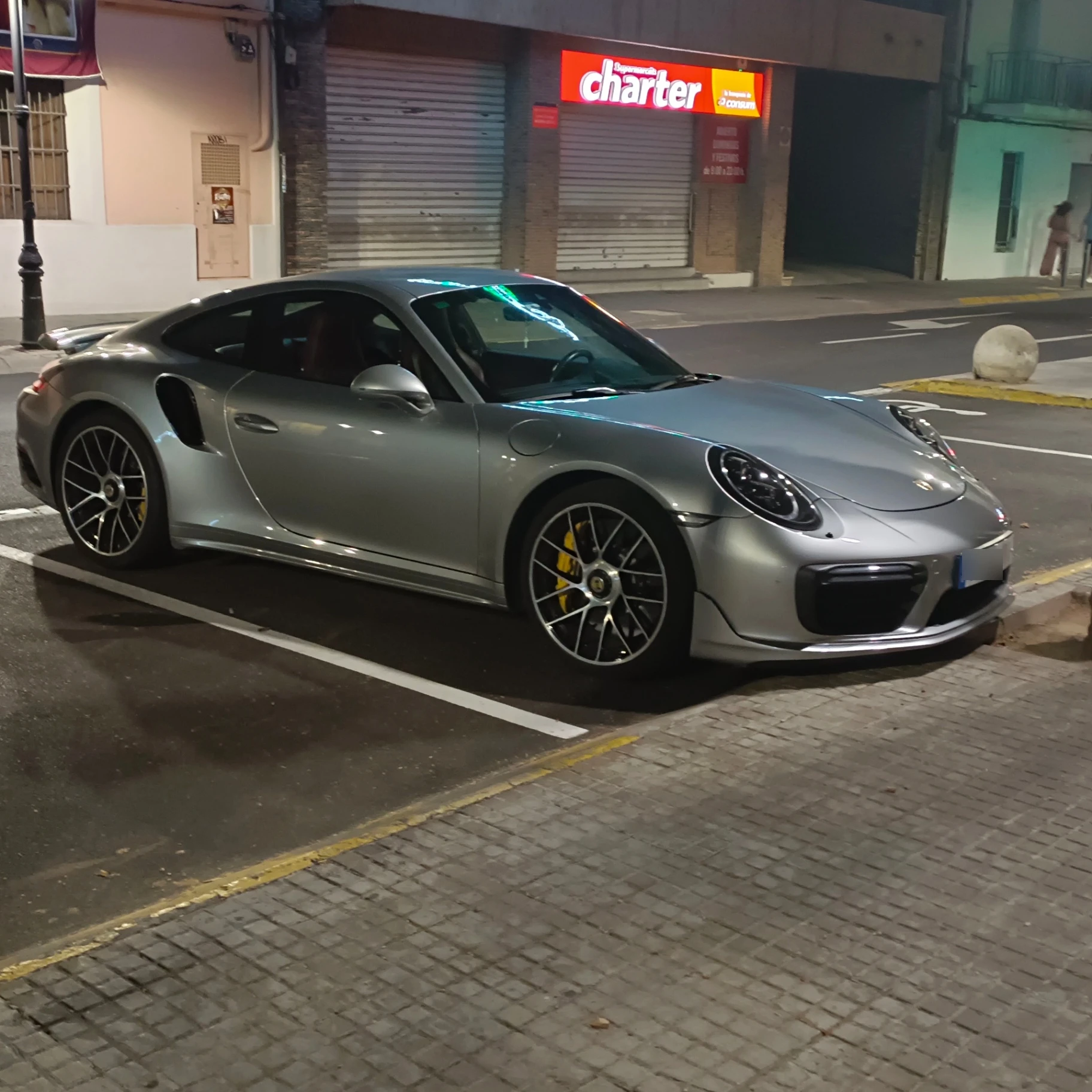 Porsche 991 Turbo S MkII spotted in Aldaia, Spain