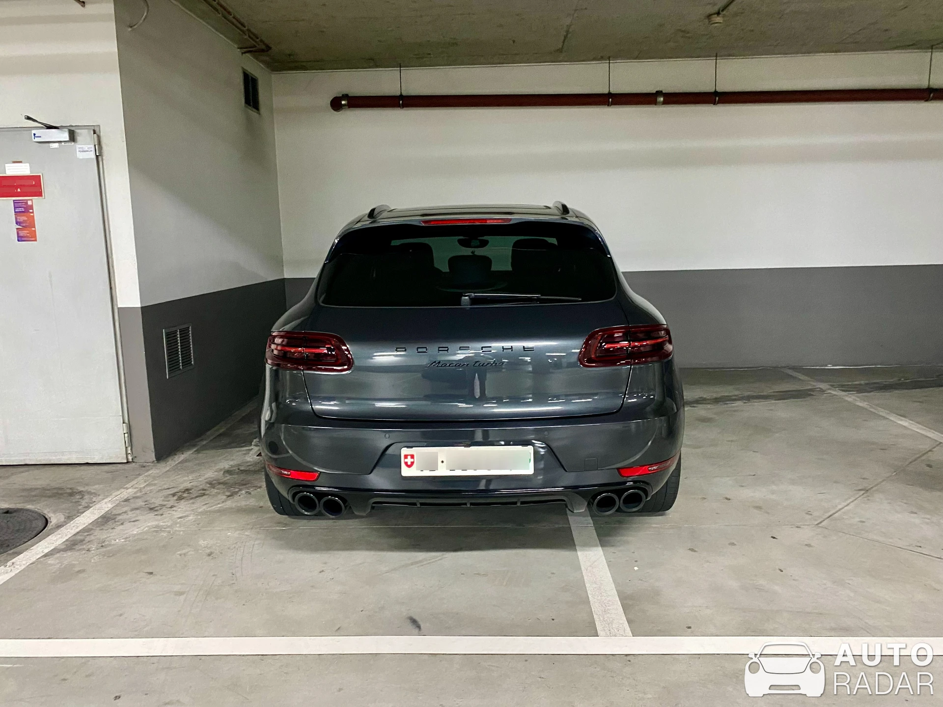 Porsche Macan Turbo spotted in Moreira, Portugal
