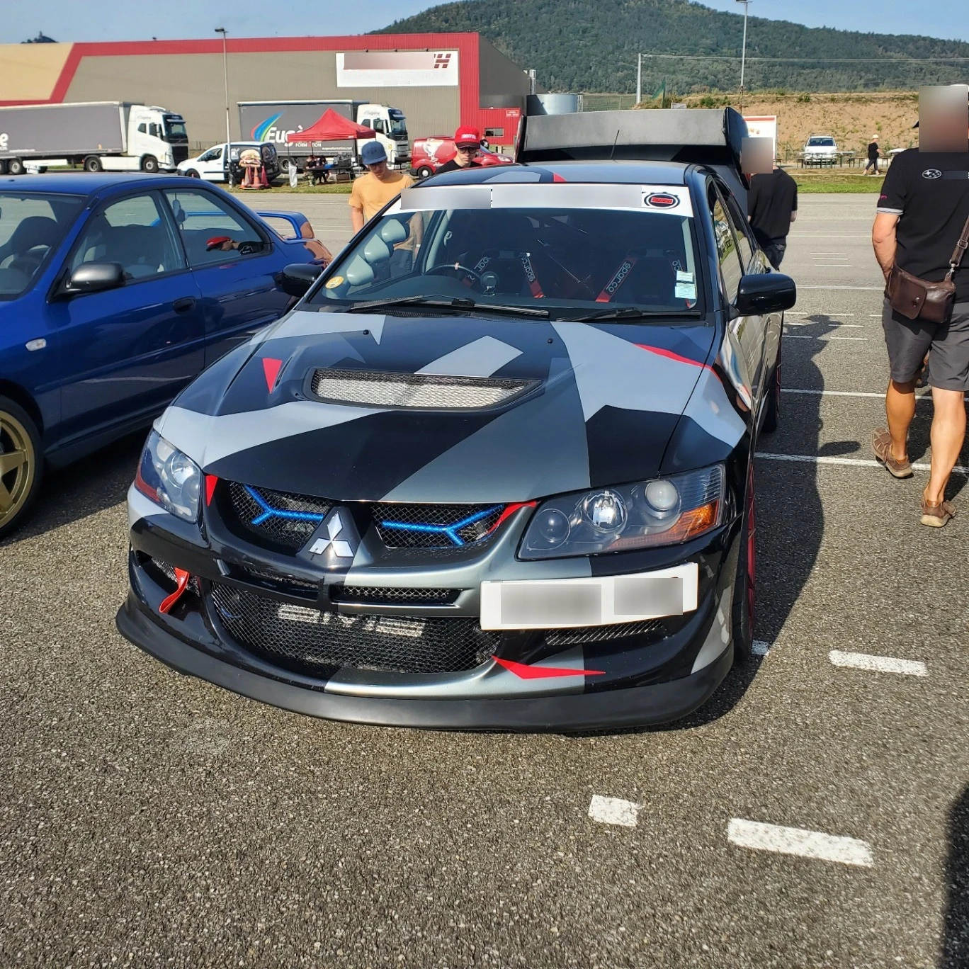 Mitsubishi Lancer Evolution VIII GSR spotted in Châtenois, France