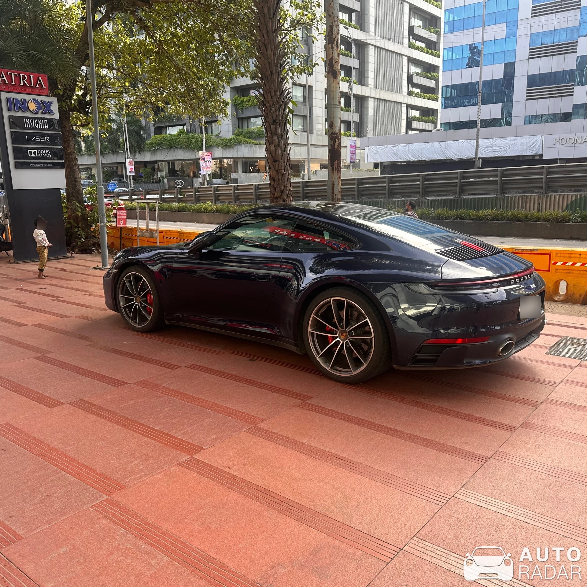 Porsche 992 Carrera MkI spotted in Mumbai, India