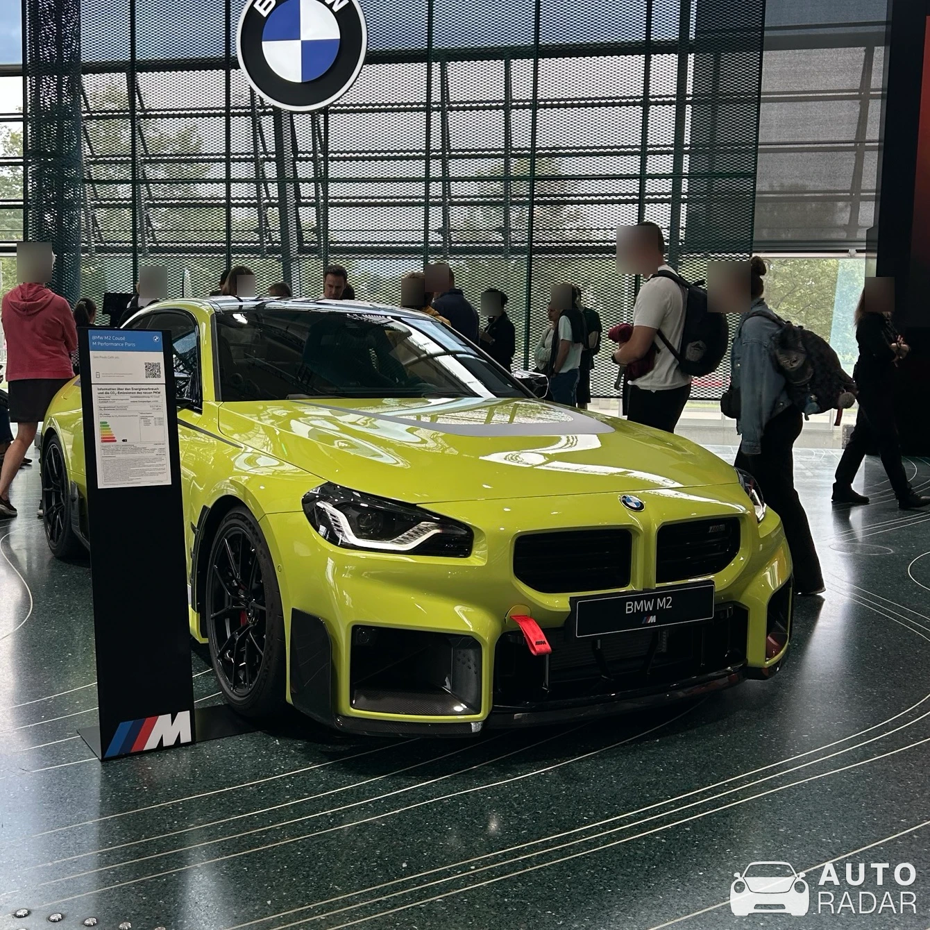BMW M2 G87 Coupé Z-Performance spotted in München