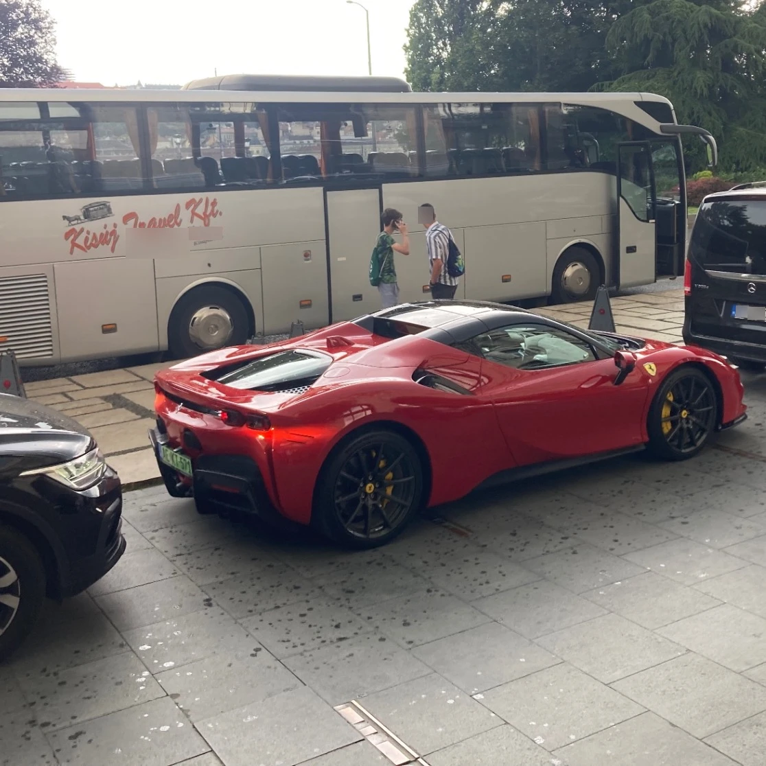 Ferrari SF90 Stradale spotted in Budapest, Magyarország