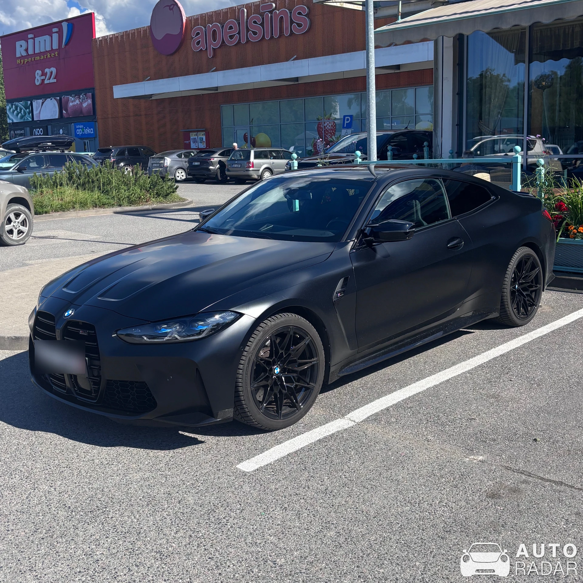 BMW M4 G82 Coupé Competition spotted in Stopiņi