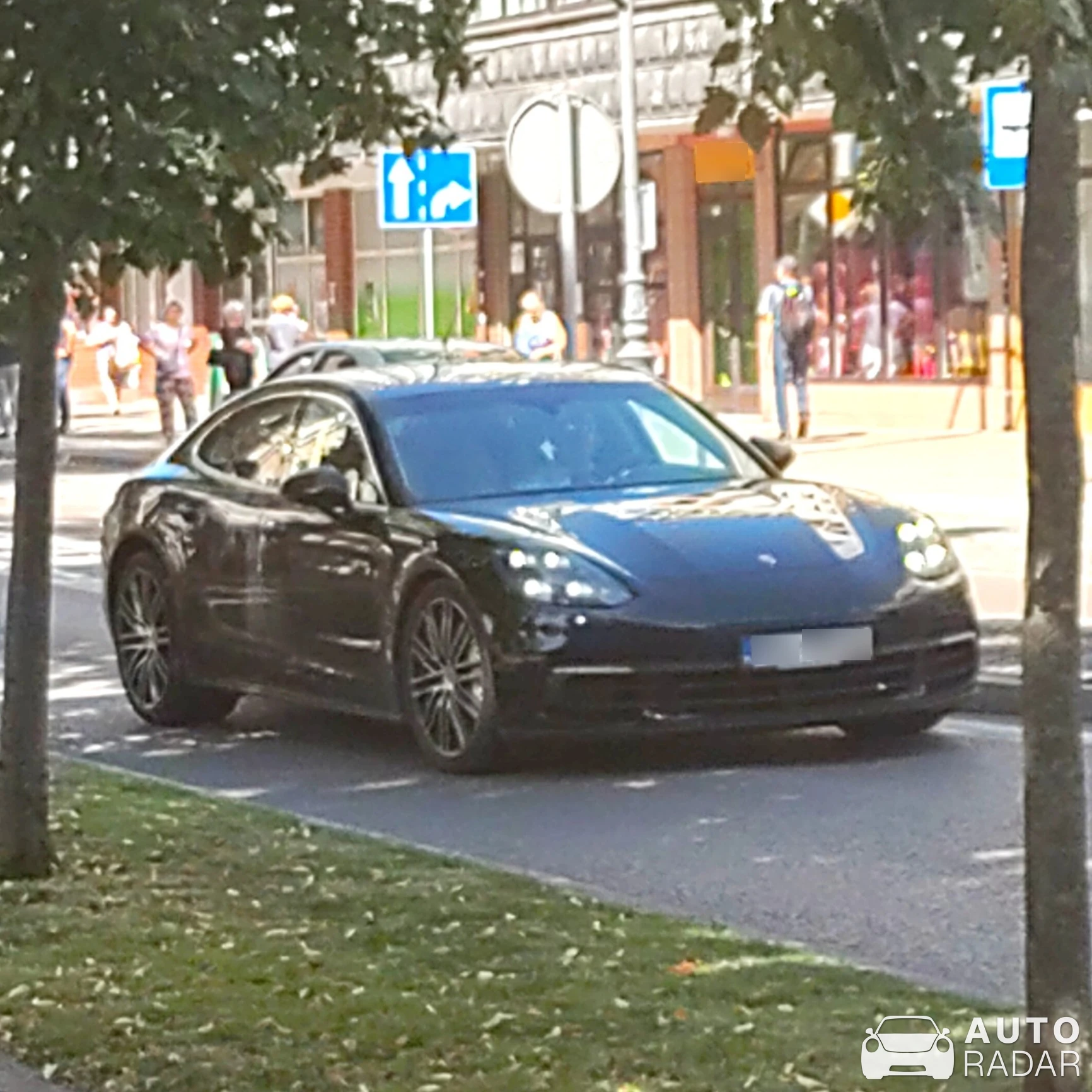 Porsche 971 Panamera 4S spotted in Ełk, Poland