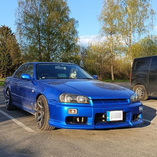 Nissan R34 spotted in Suure-Jaani, Eesti