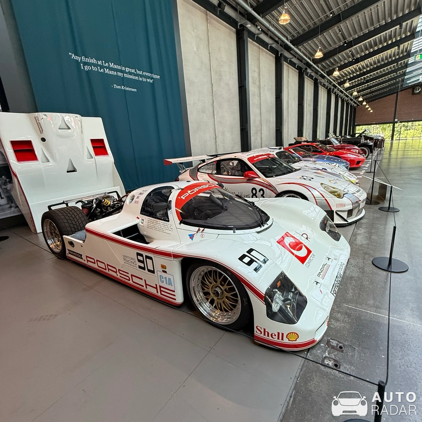 Porsche 962 spotted in Kongens Lyngby