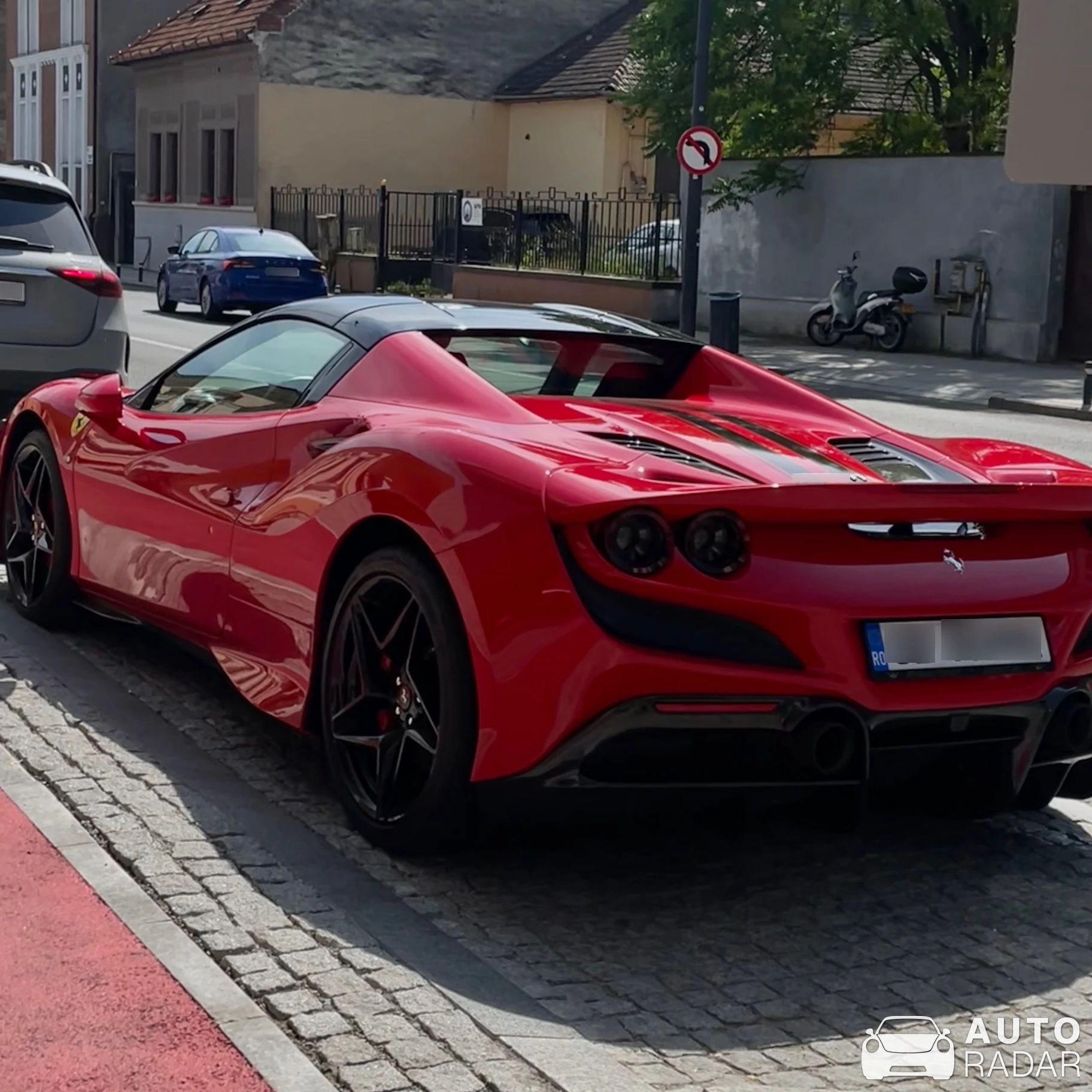 Ferrari F8 Spider spotted in Cluj-Napoca, Romania
