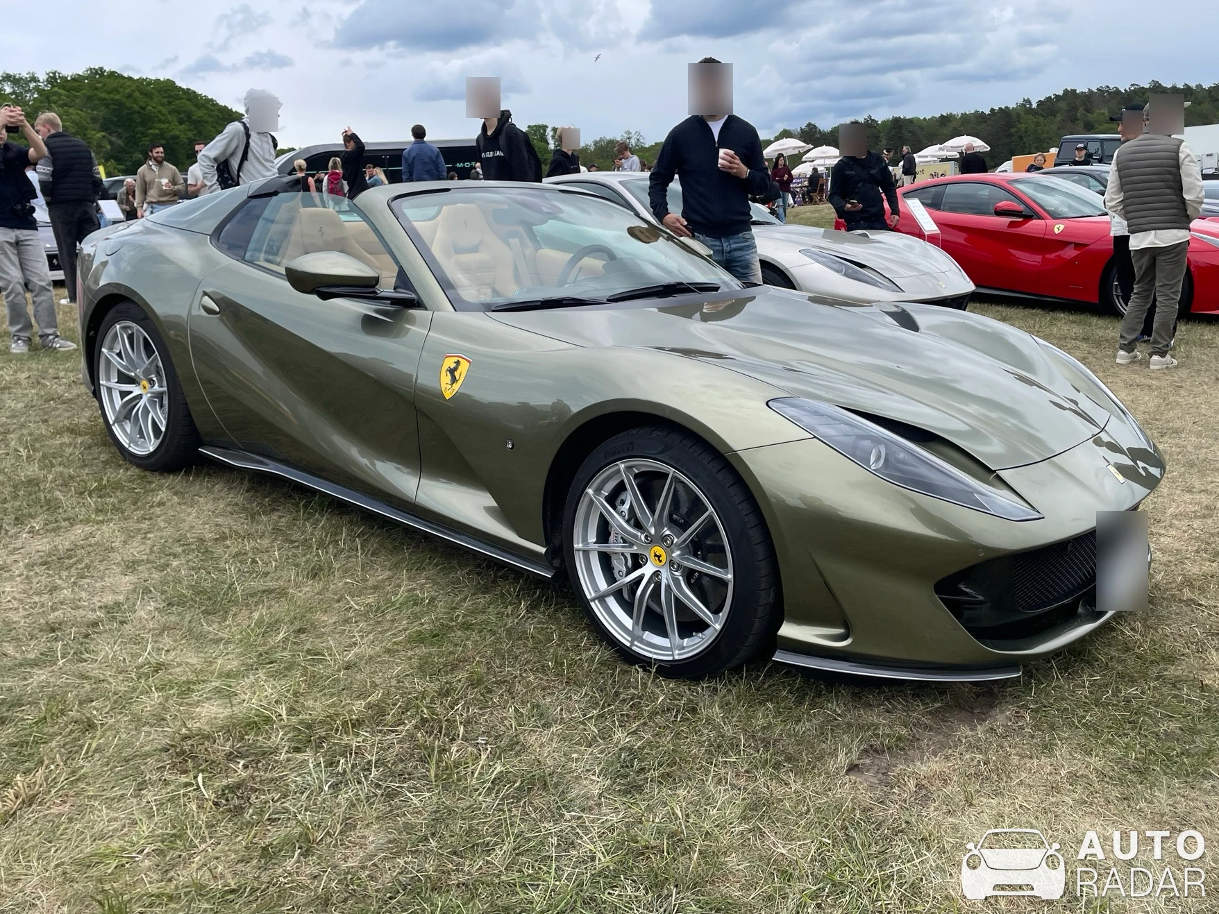 Ferrari 812 GTS spotted in Stockholm
