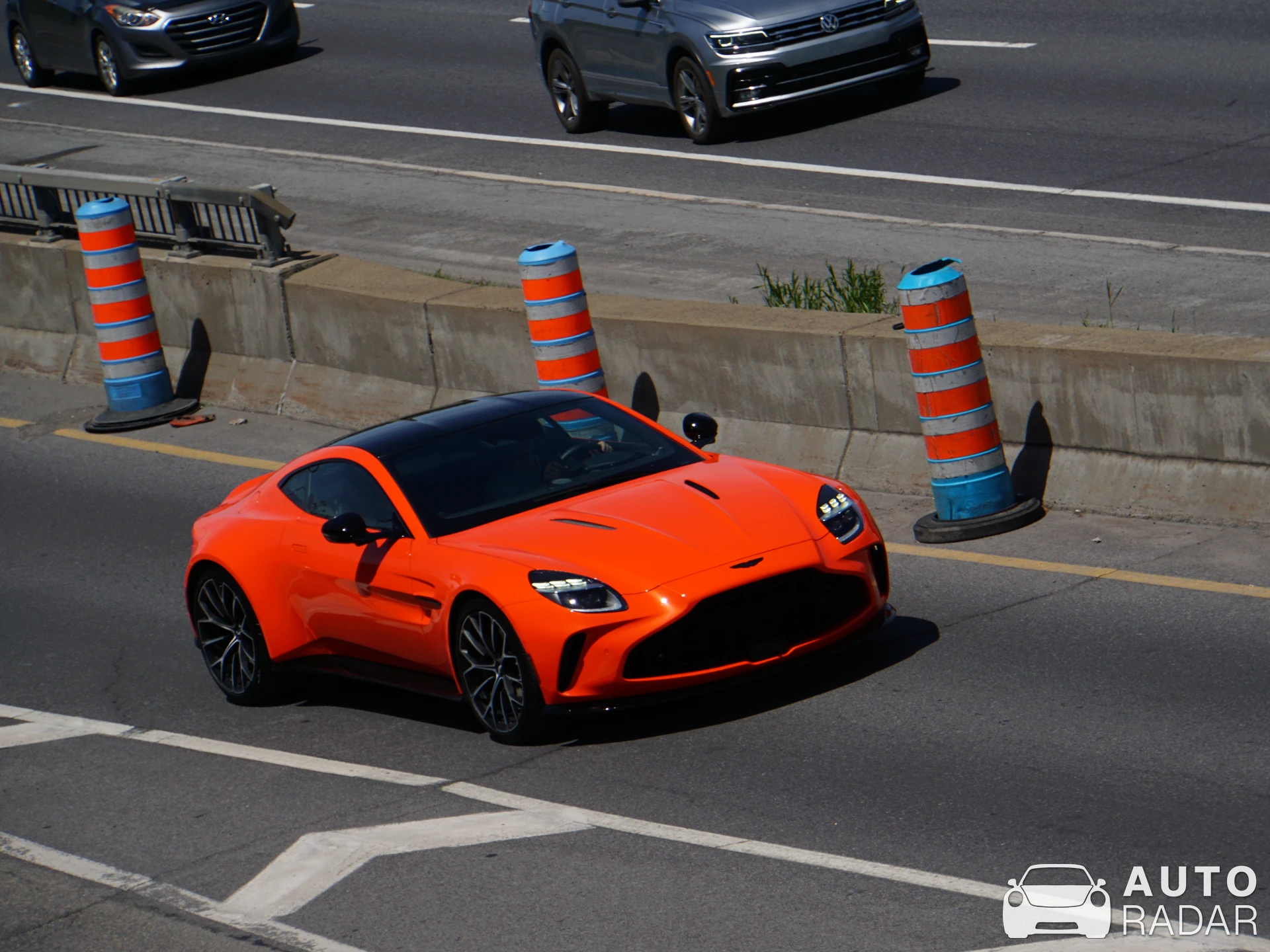 Aston Martin Vantage 2024 spotted in Montréal
