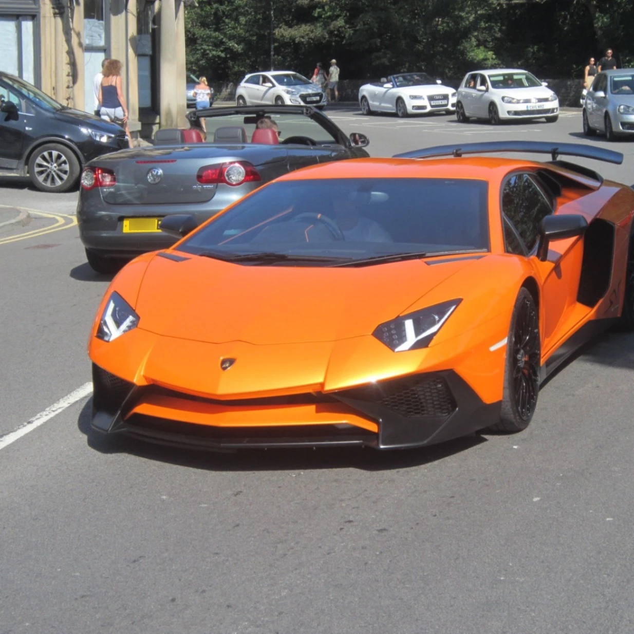 Lamborghini Aventador LP750-4 SuperVeloce spotted in Matlock Bath, United Kingdom