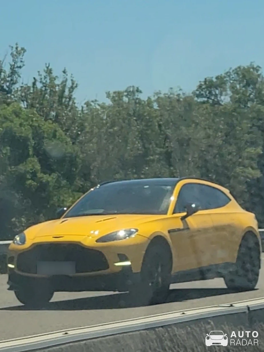 Aston Martin DBX spotted in Aix-en-Provence