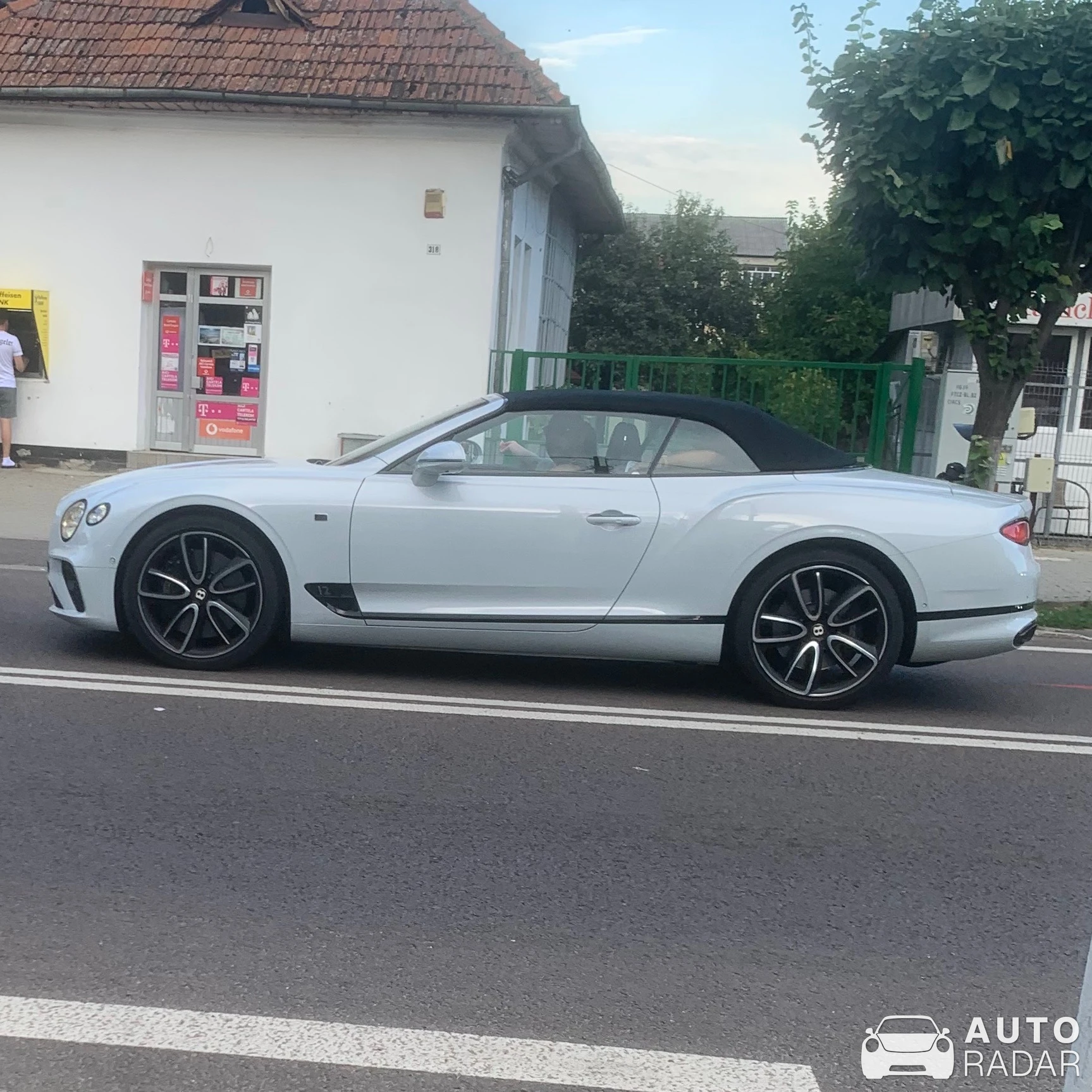 Bentley Continental GTC spotted in Călimănești, Romania