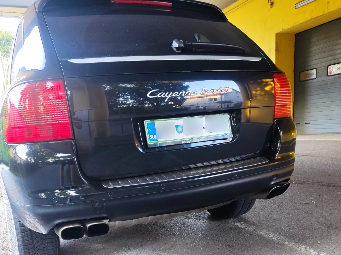 Porsche Cayenne spotted in Sežana, Slovenija