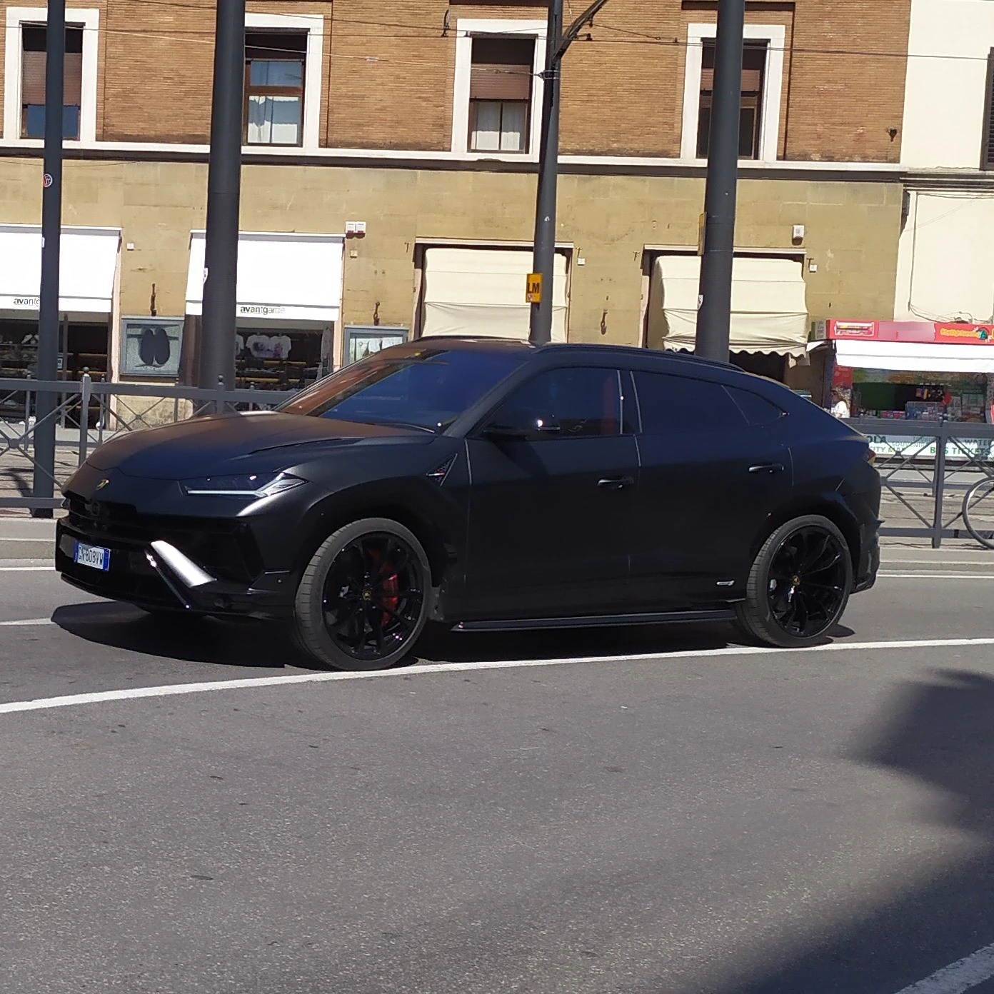 Lamborghini Urus spotted in Metropolitan City of Florence, Italy