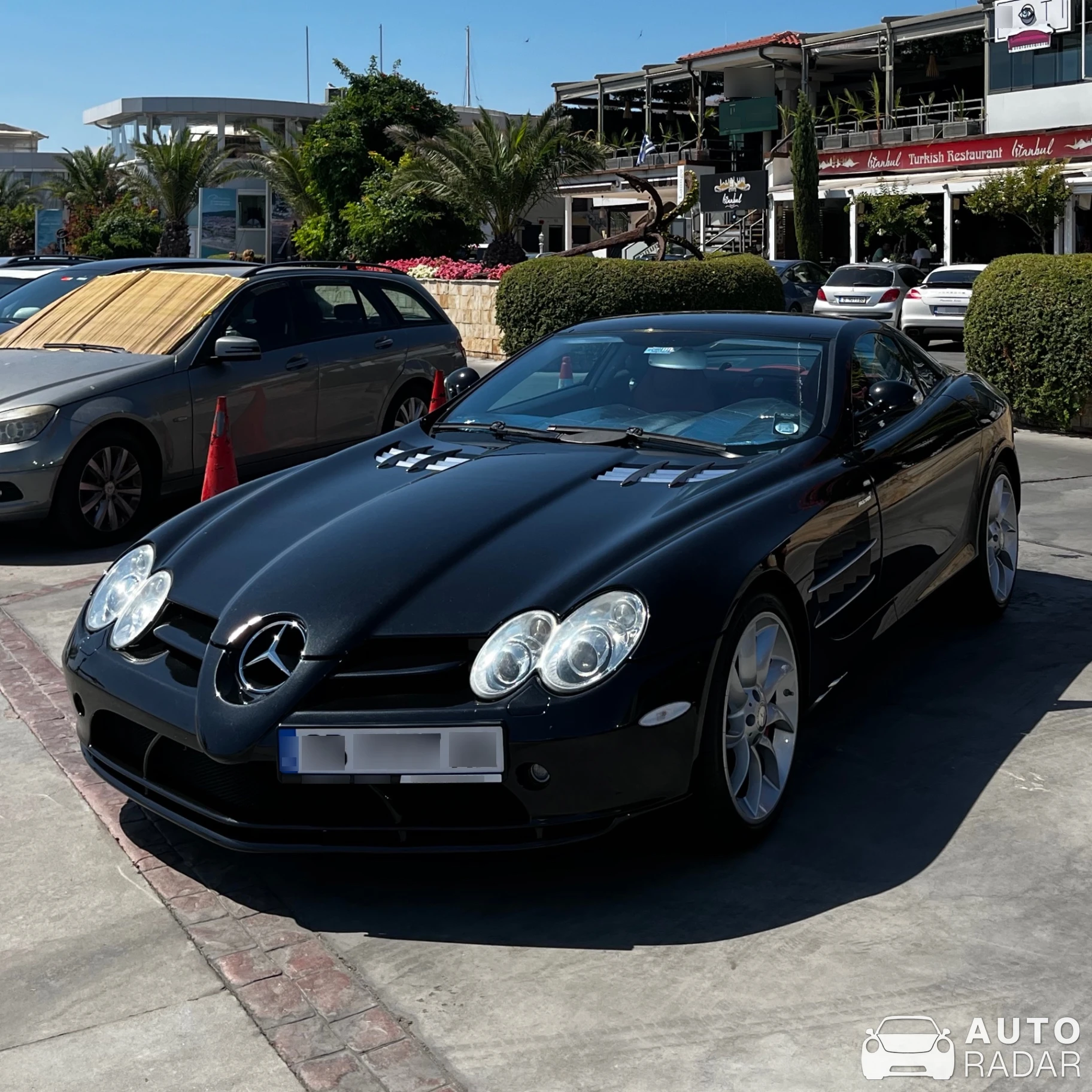 Mercedes-Benz SLR McLaren spotted in Sveti Vlas, Bulgaria