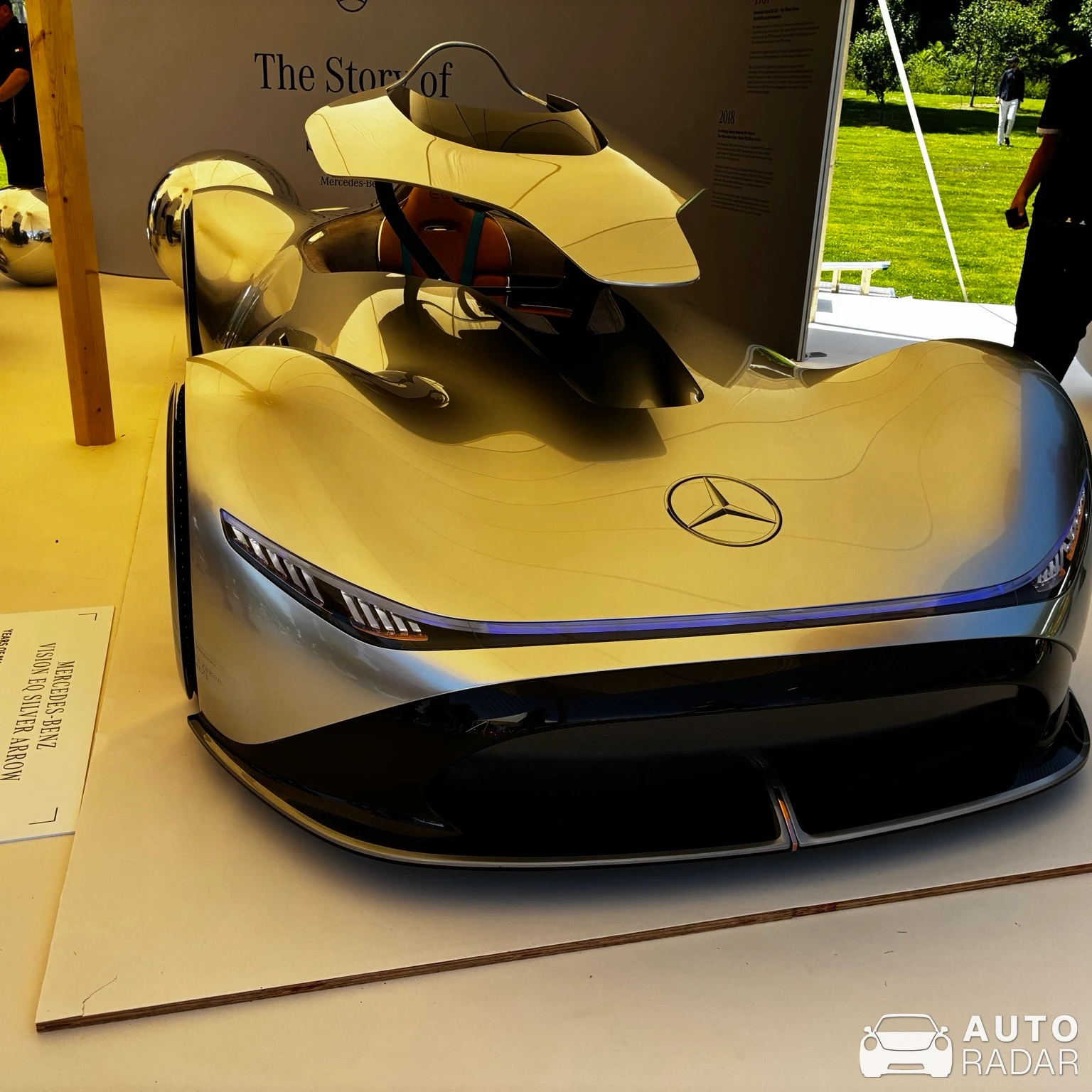 Mercedes-Benz Vision spotted in Båstad