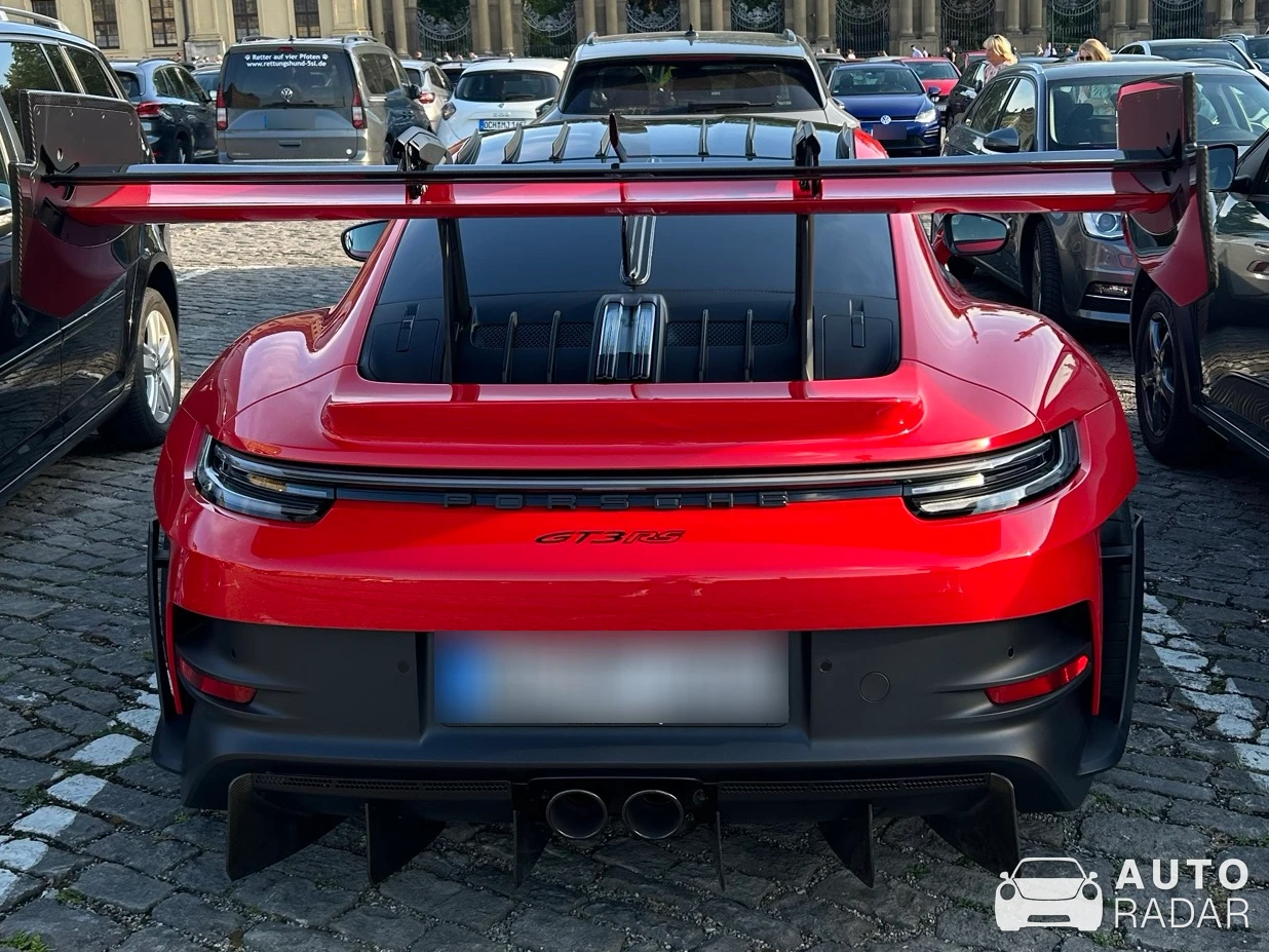 Porsche 992 GT3 RS MkI MR spotted in Würzburg