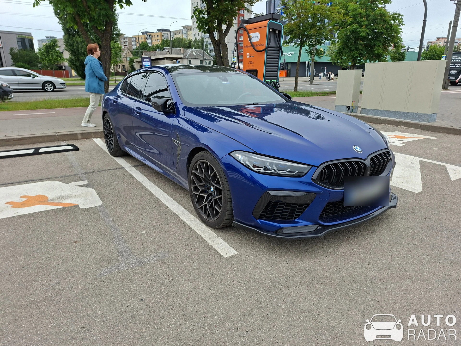 BMW M8 F93 Gran Coupé Competition spotted in Kaunas