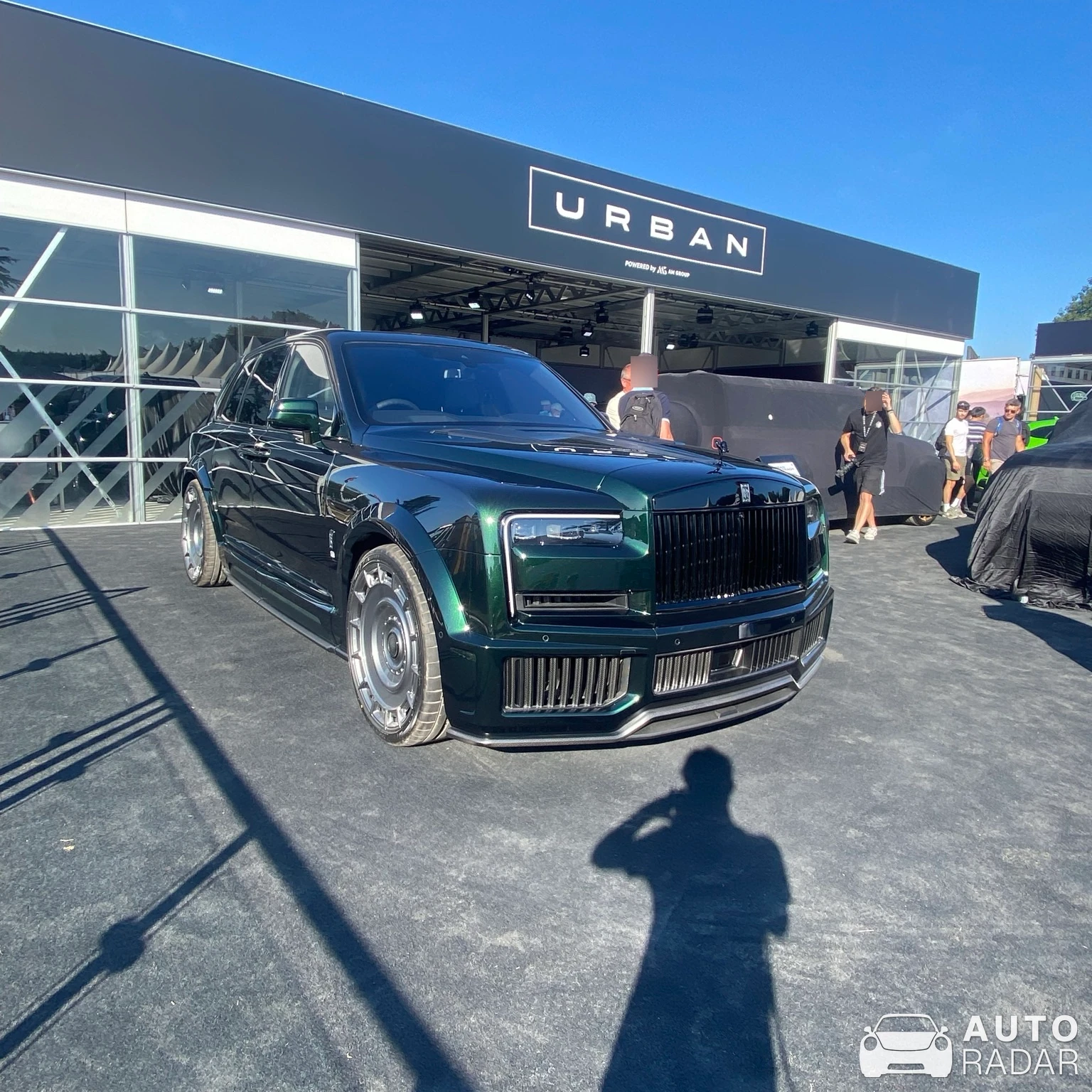 Rolls-Royce Cullinan Urban Widetrack spotted in Worthing