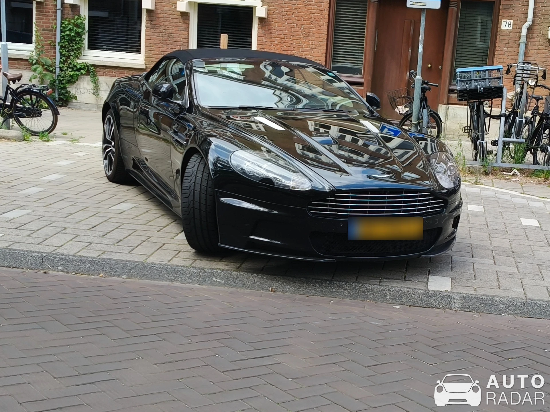 Aston Martin DBS Volante spotted in Amsterdam