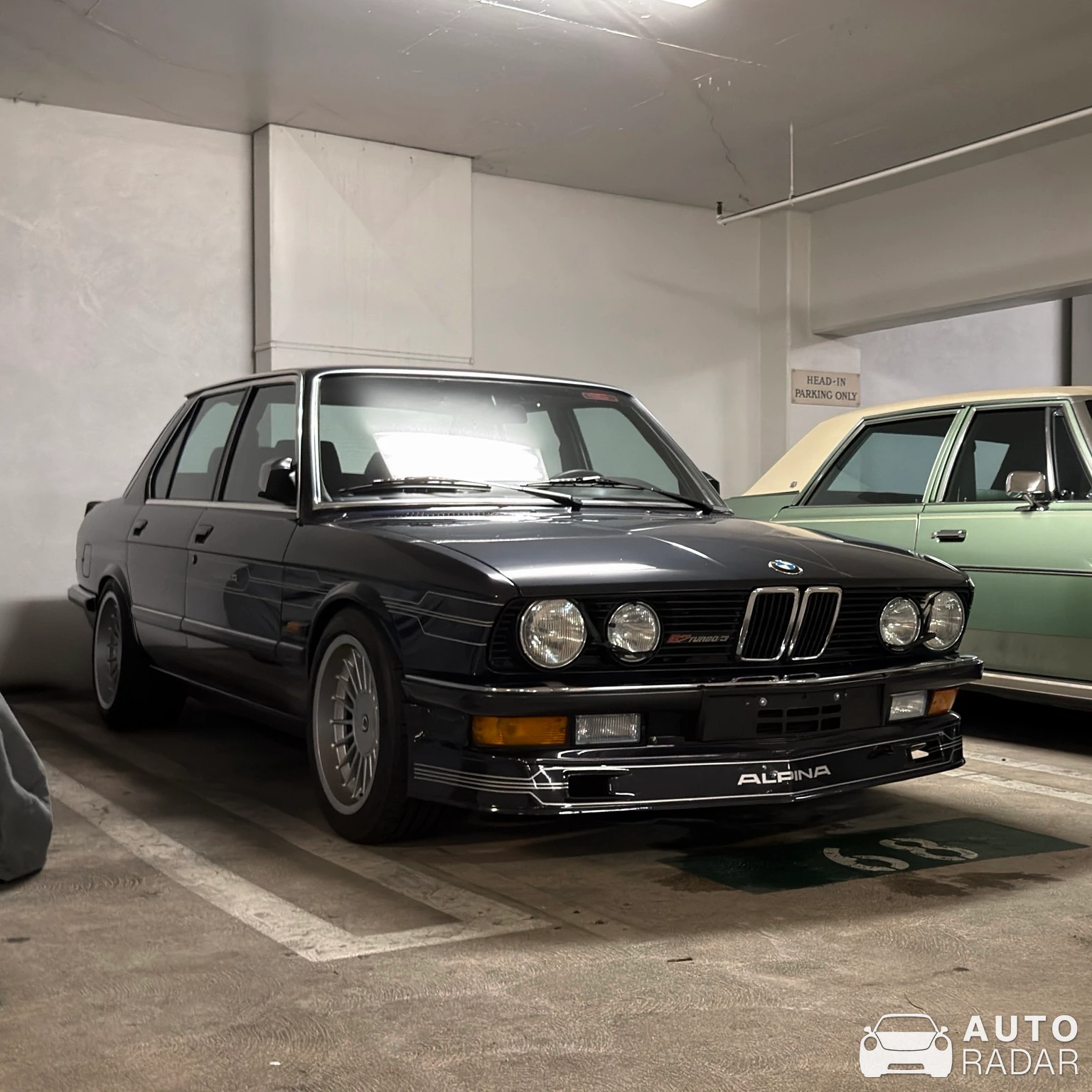 Alpina B7 Turbo E28 spotted in Beverly Hills
