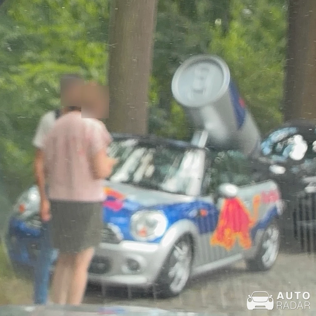 Mini Cooper Red Bull spotted in Bornem