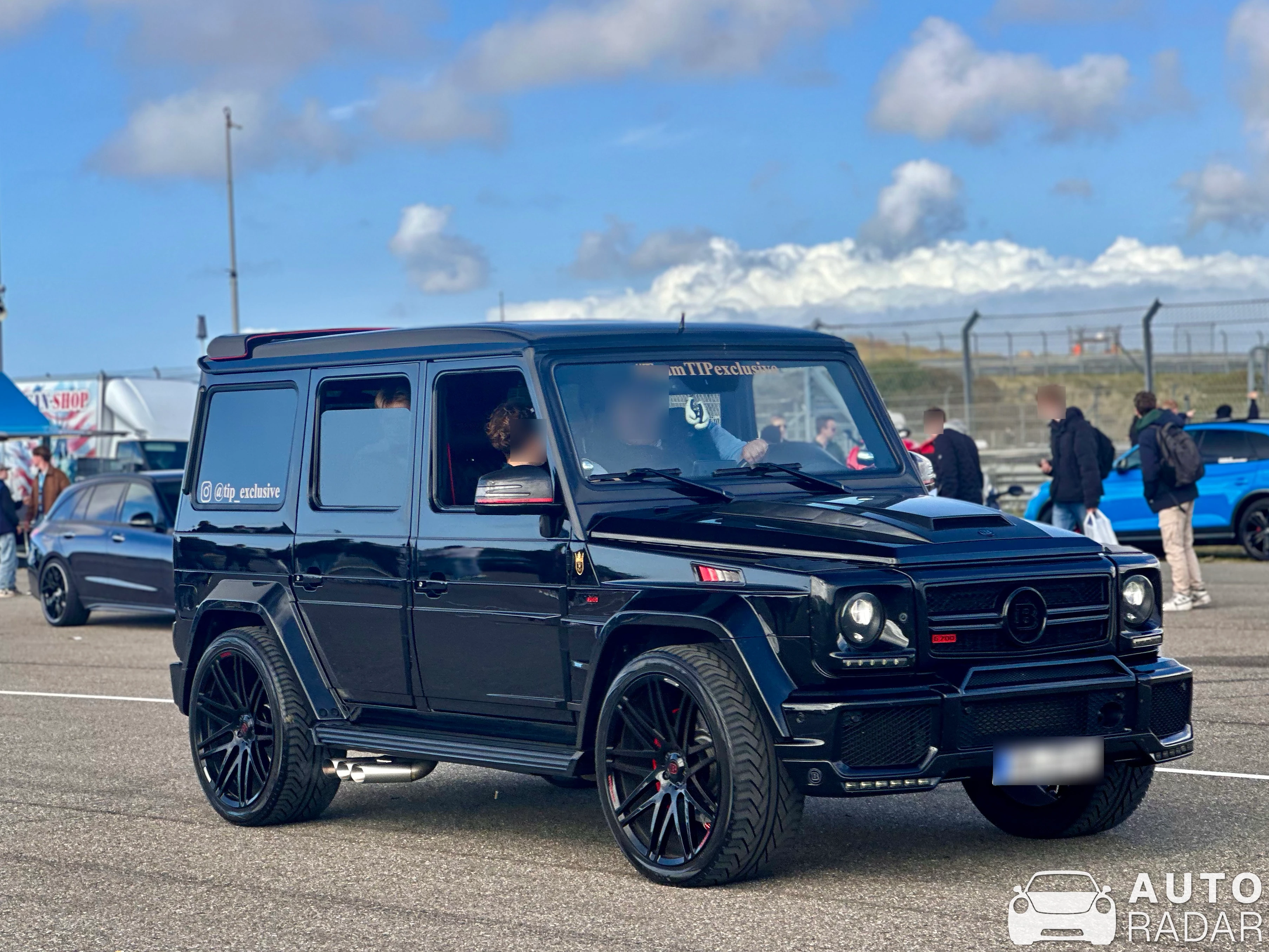 Mercedes-AMG Brabus G 700 Widestar spotted in Zandvoort