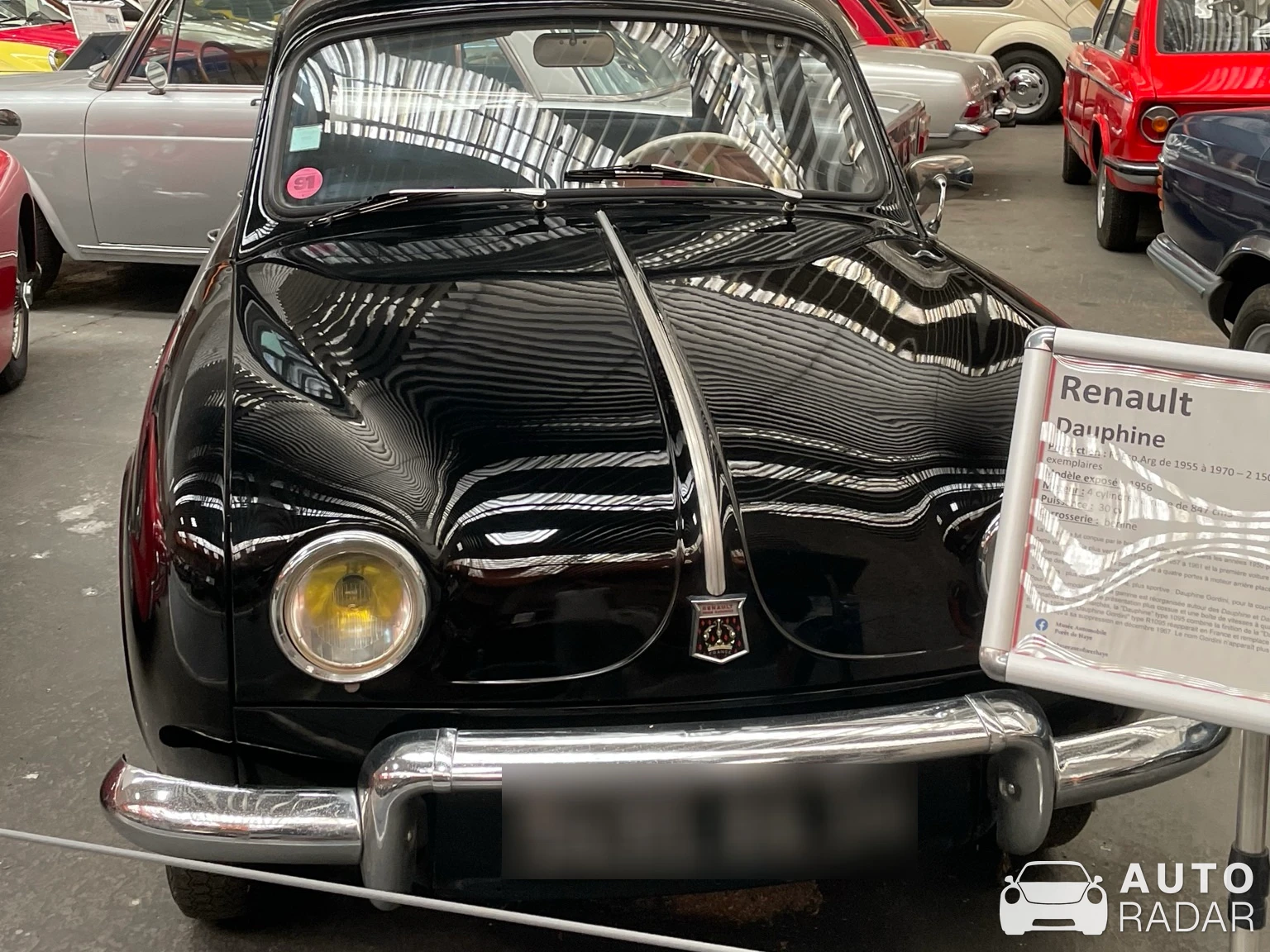 Renault Dauphine spotted in Bois-de-Haye