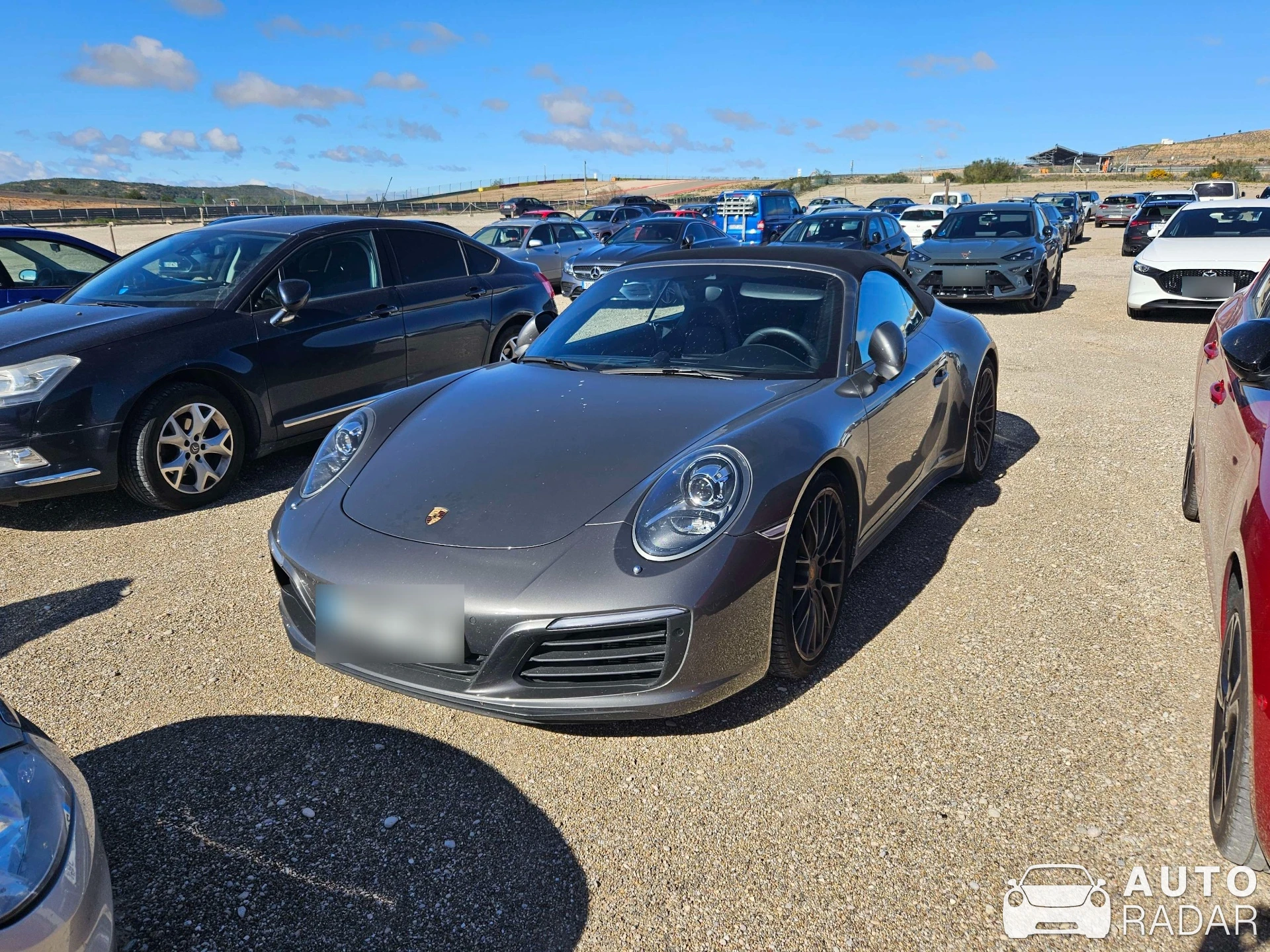 Porsche 991 Carrera 4S Cabriolet MkII spotted in Alcañiz