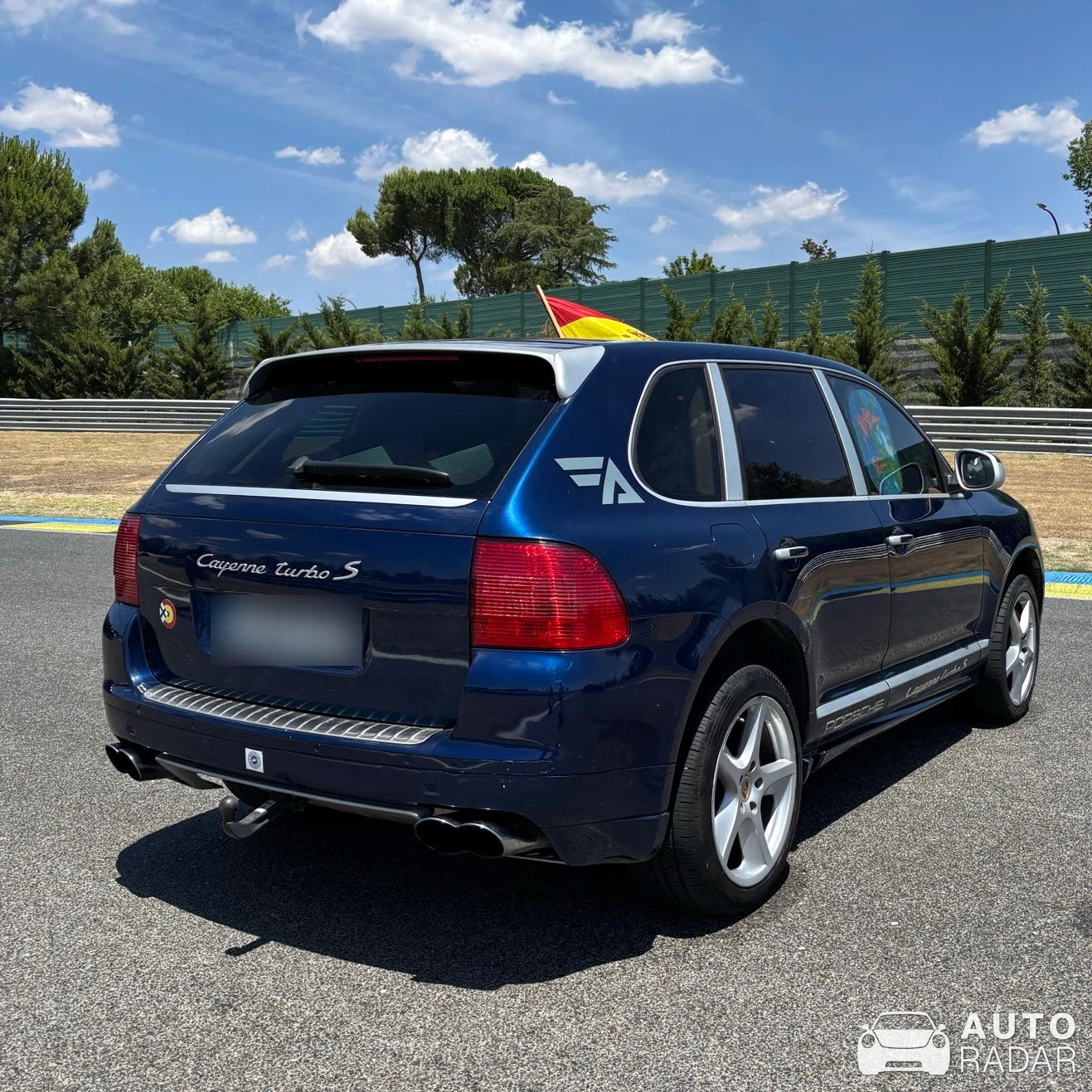 Porsche Cayenne Turbo S spotted in San Sebastián de los Reyes
