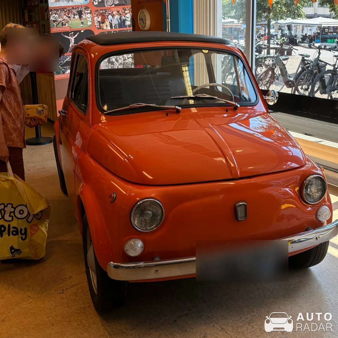 Fiat 500 F spotted in Itterbeck