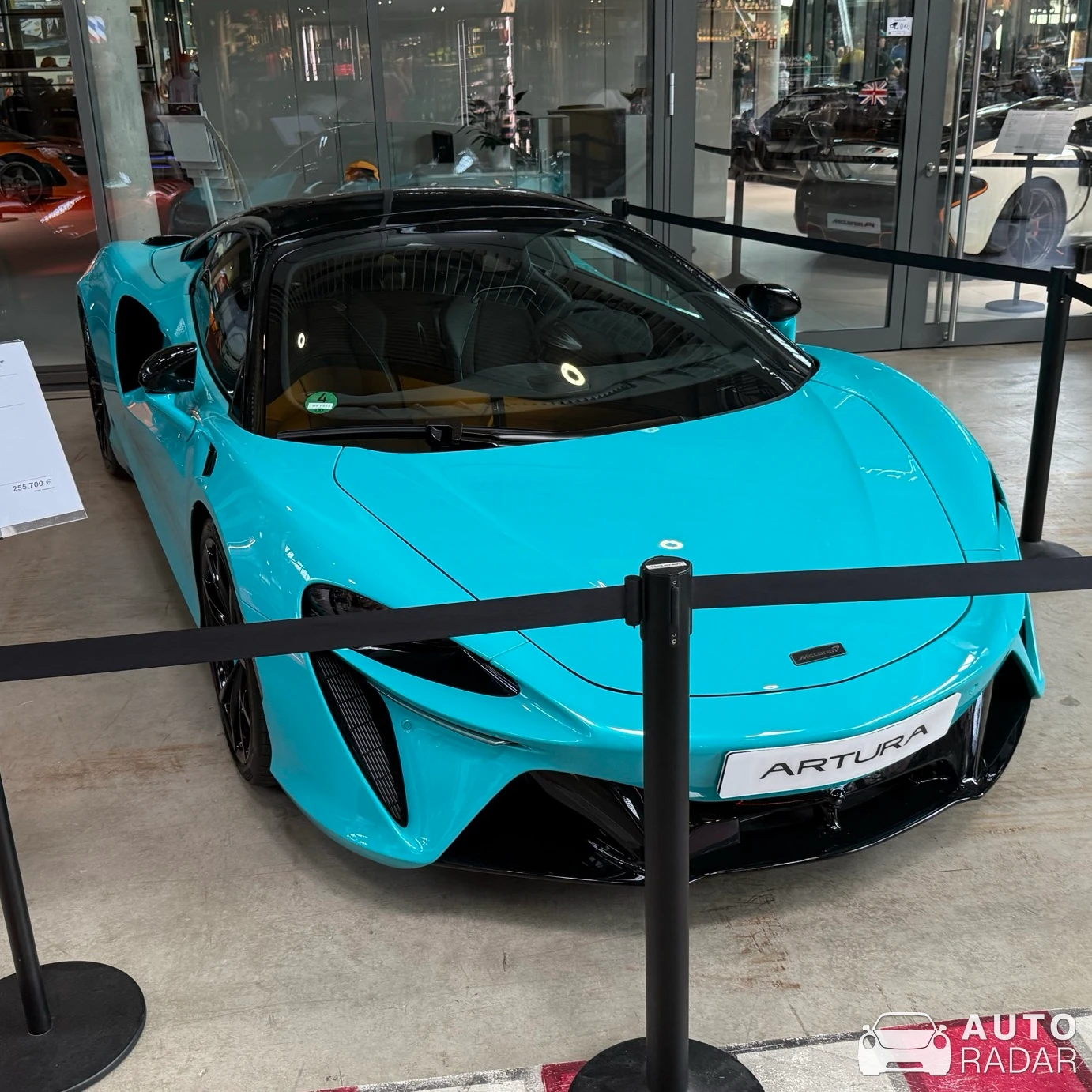 McLaren Artura Spider spotted in München