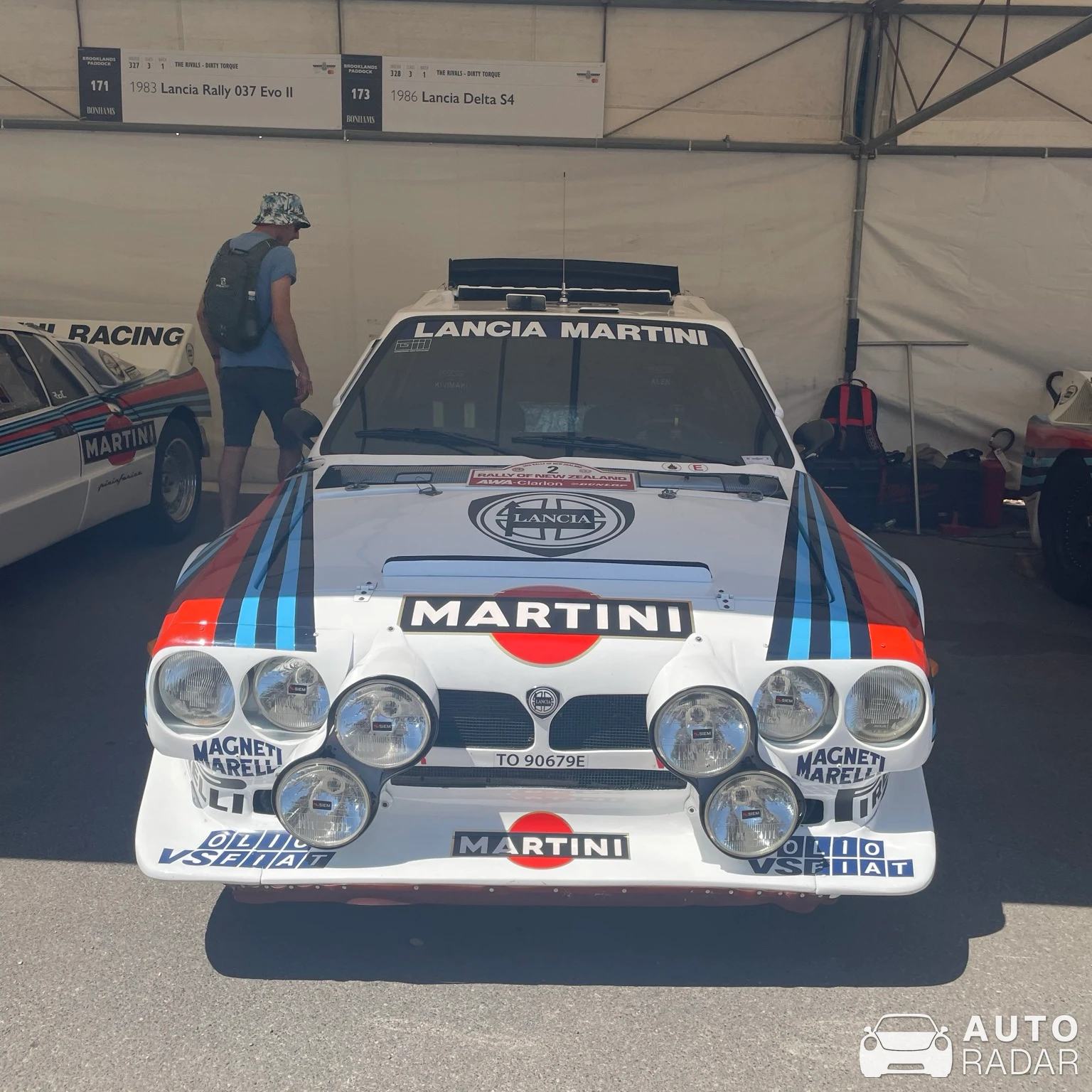 Lancia Rally 037 spotted in Chichester