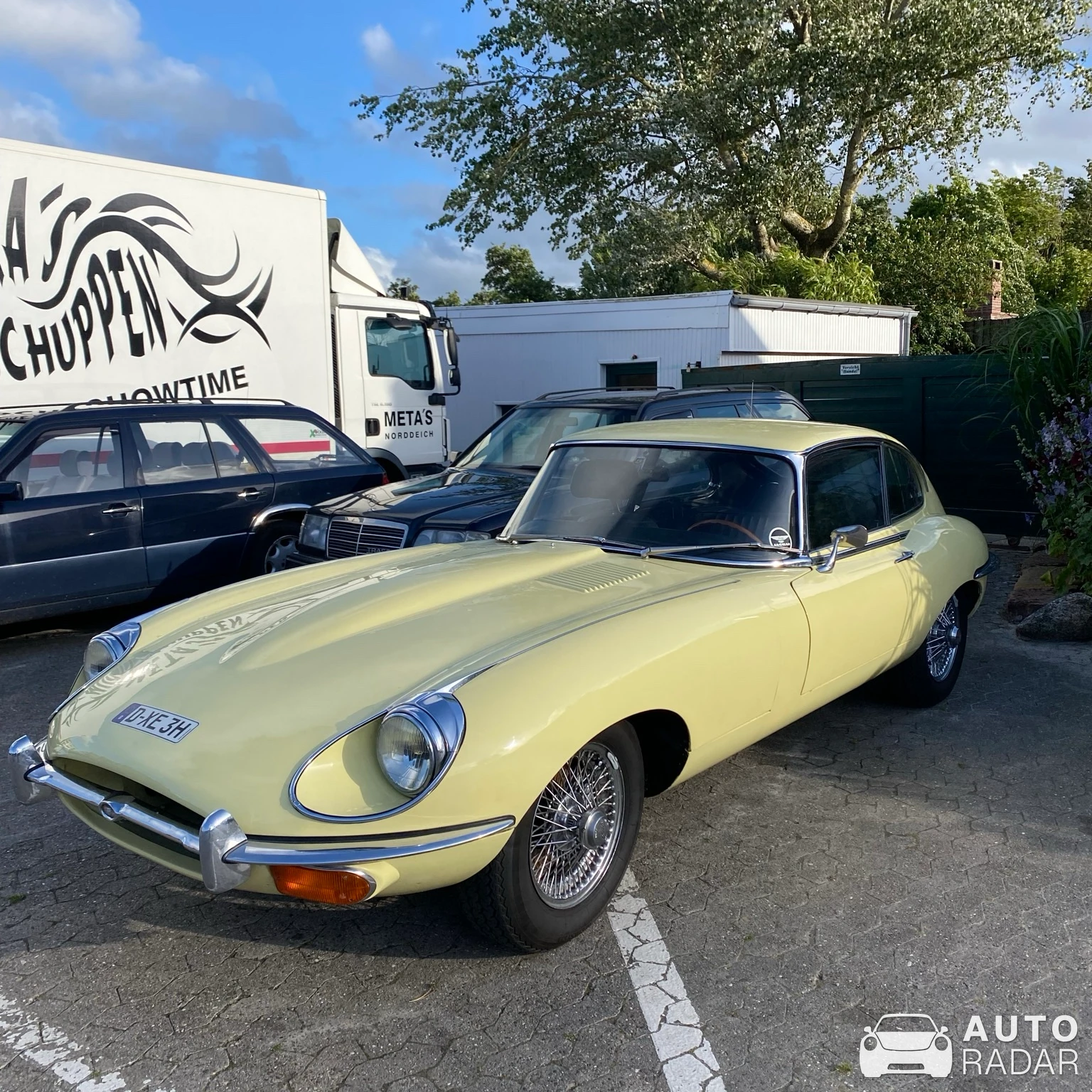 Jaguar E-Type spotted in Norden, Deutschland
