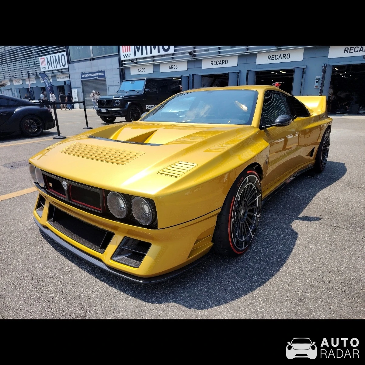 Kimera Automobili EVO37 spotted in Monza