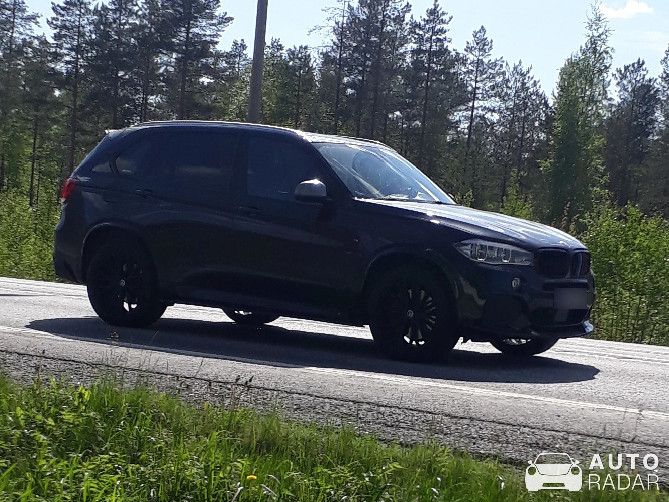 BMW X5 M50d F15 spotted in Leivonmäki