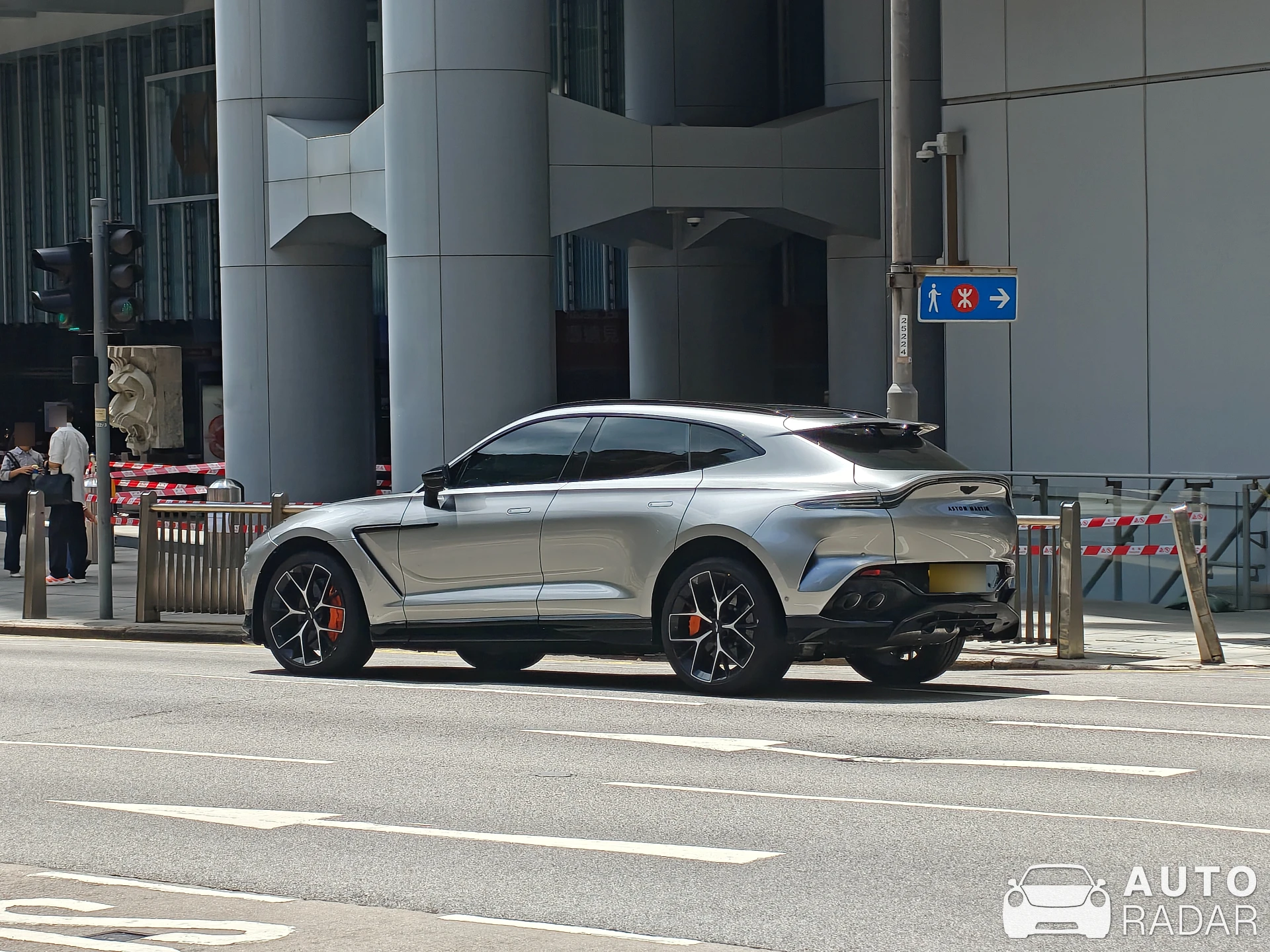 Aston Martin DBX707 spotted in Hong Kong
