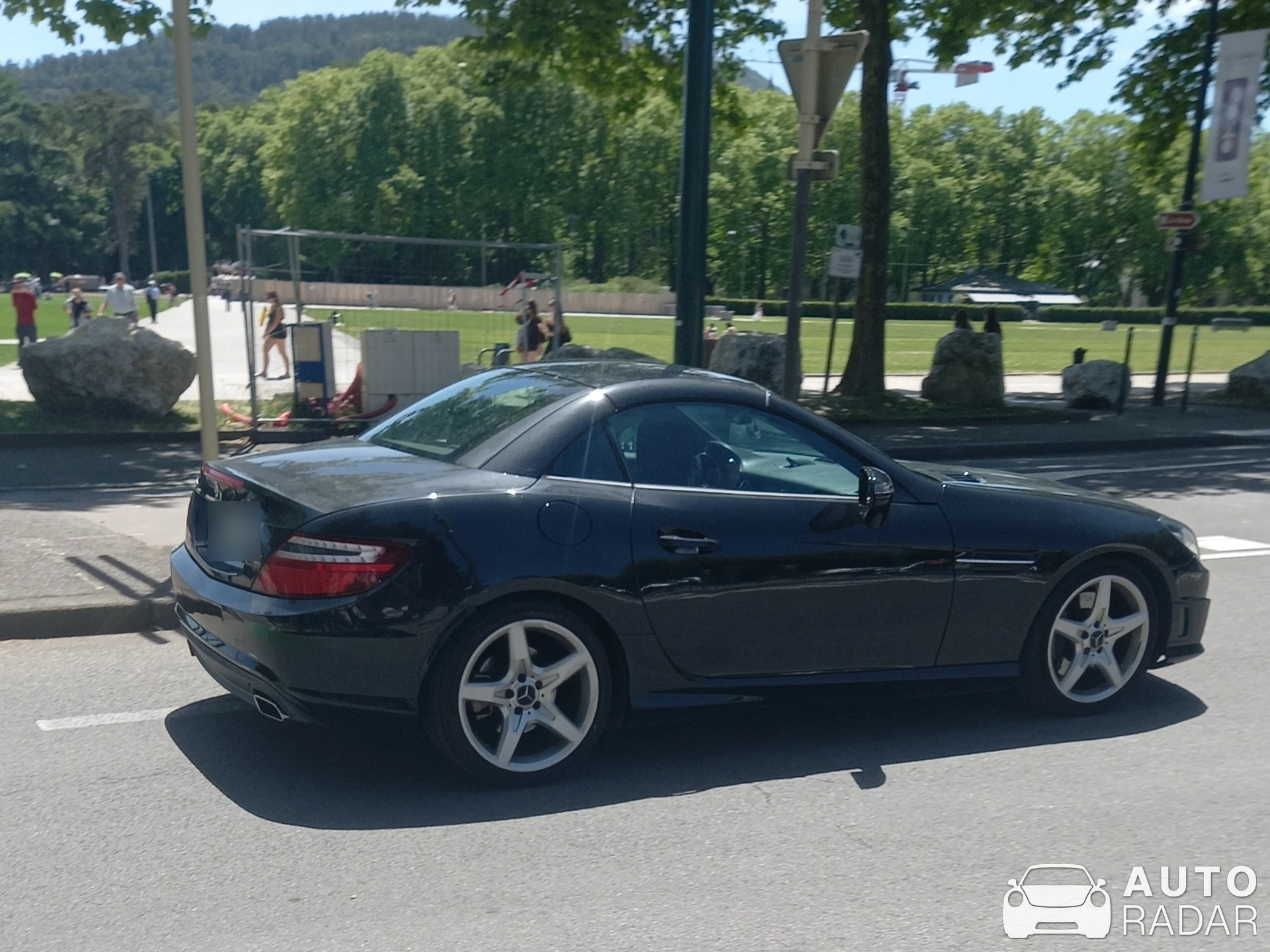 Mercedes-Benz SLK 55 AMG R172 spotted in Annecy